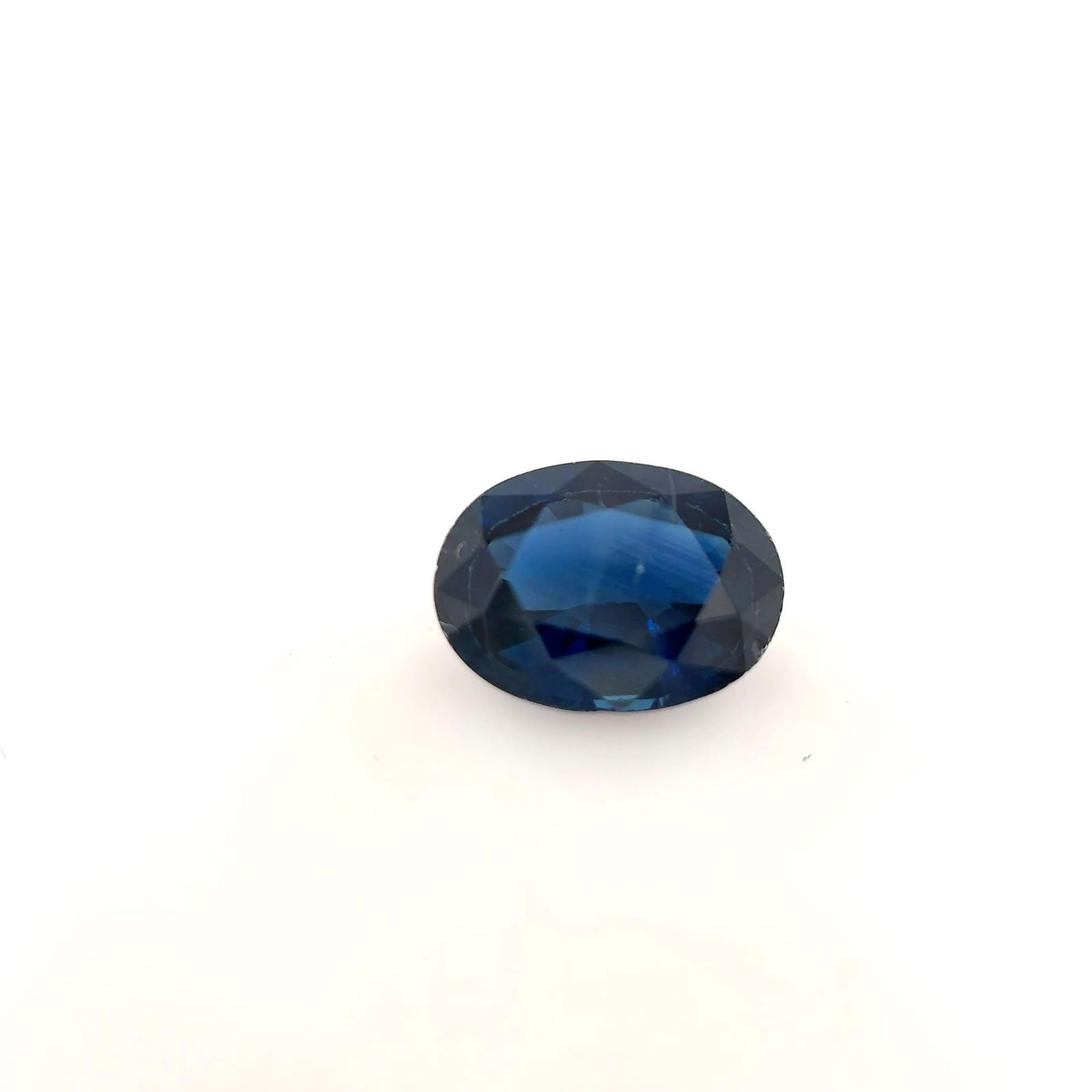 Loose Sapphire Gemstone - Oval 1.0ct Blue SI (1 of 1)