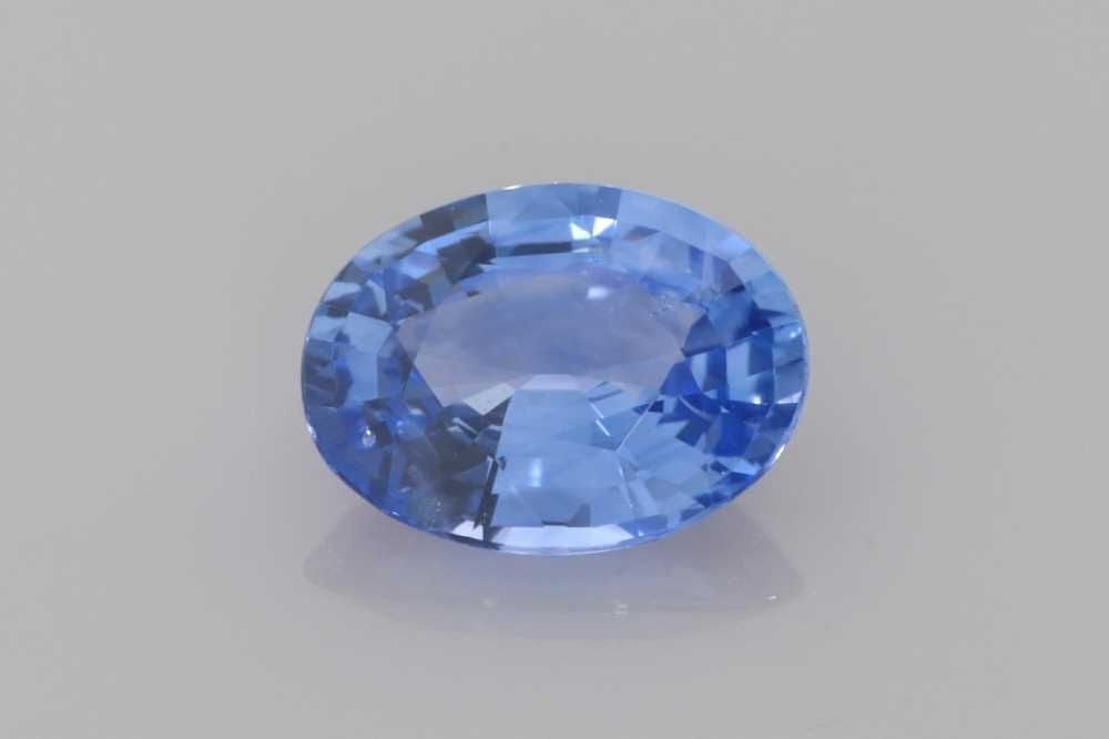 Loose Sapphire Gemstone - Oval 1.31ct Blue EC (1 of 1)
