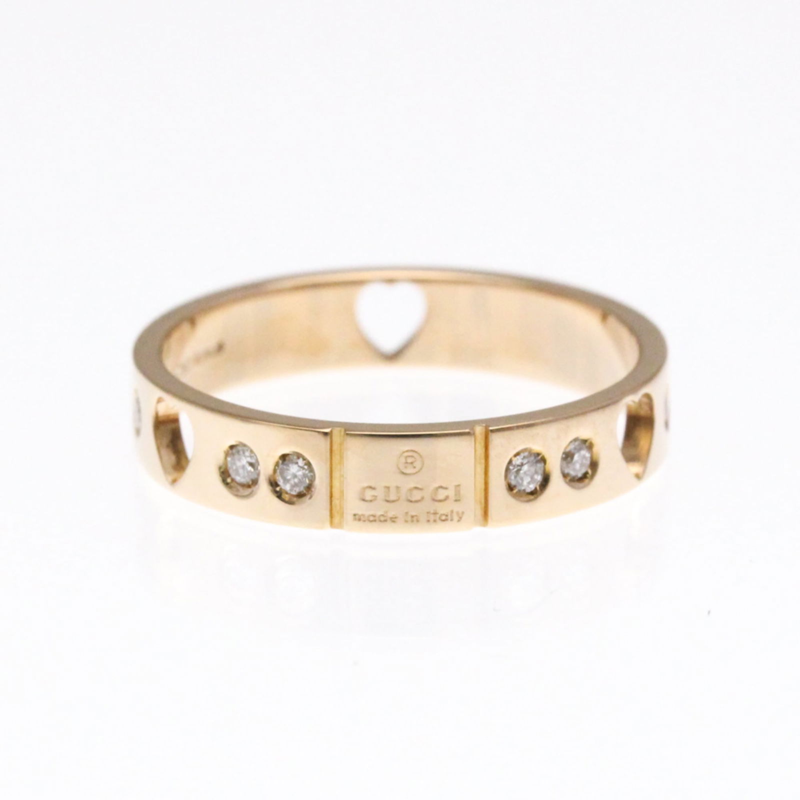 (18K) Gucci Band Ring Pink Gold: (18K) Gucci Band Ring Pink Gold This listing features (18K) Gucci Band Ring Pink Gold. Item specifics are provided below. Item Specifics: Brand: Gucci Type: Band Ring Style: Fashion Gender: Men,Women