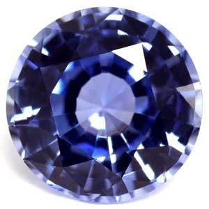 Loose Sapphire Gemstone - Round 1.17ct Blue EC (1 of 1)