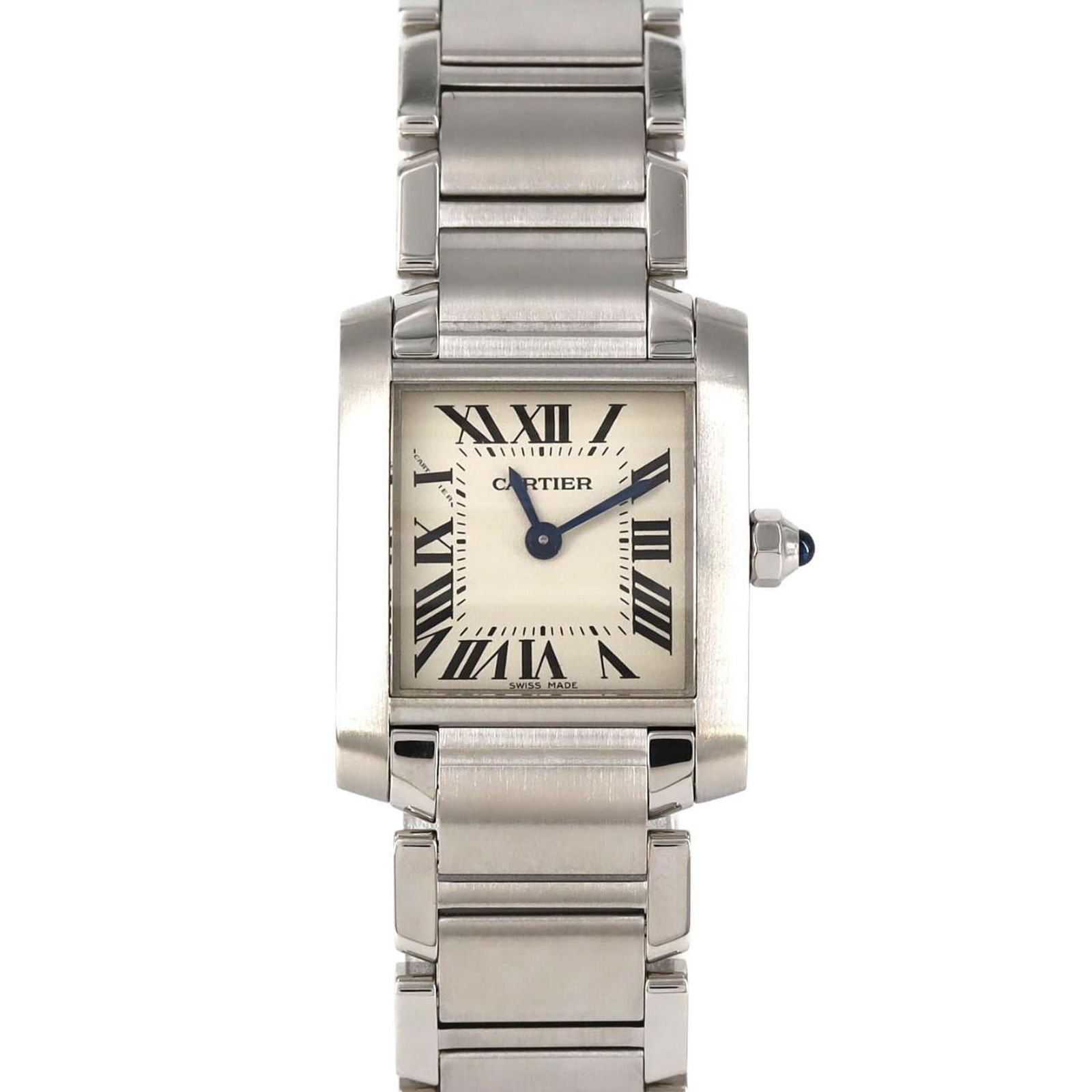 Wristwatch Cartier: Wristwatch Cartier This listing features Wristwatch Cartier. Item specifics are provided below. Item Specifics: Brand: Cartier Type: Wristwatch Gender: Women Material (Case): Stainless Steel Material