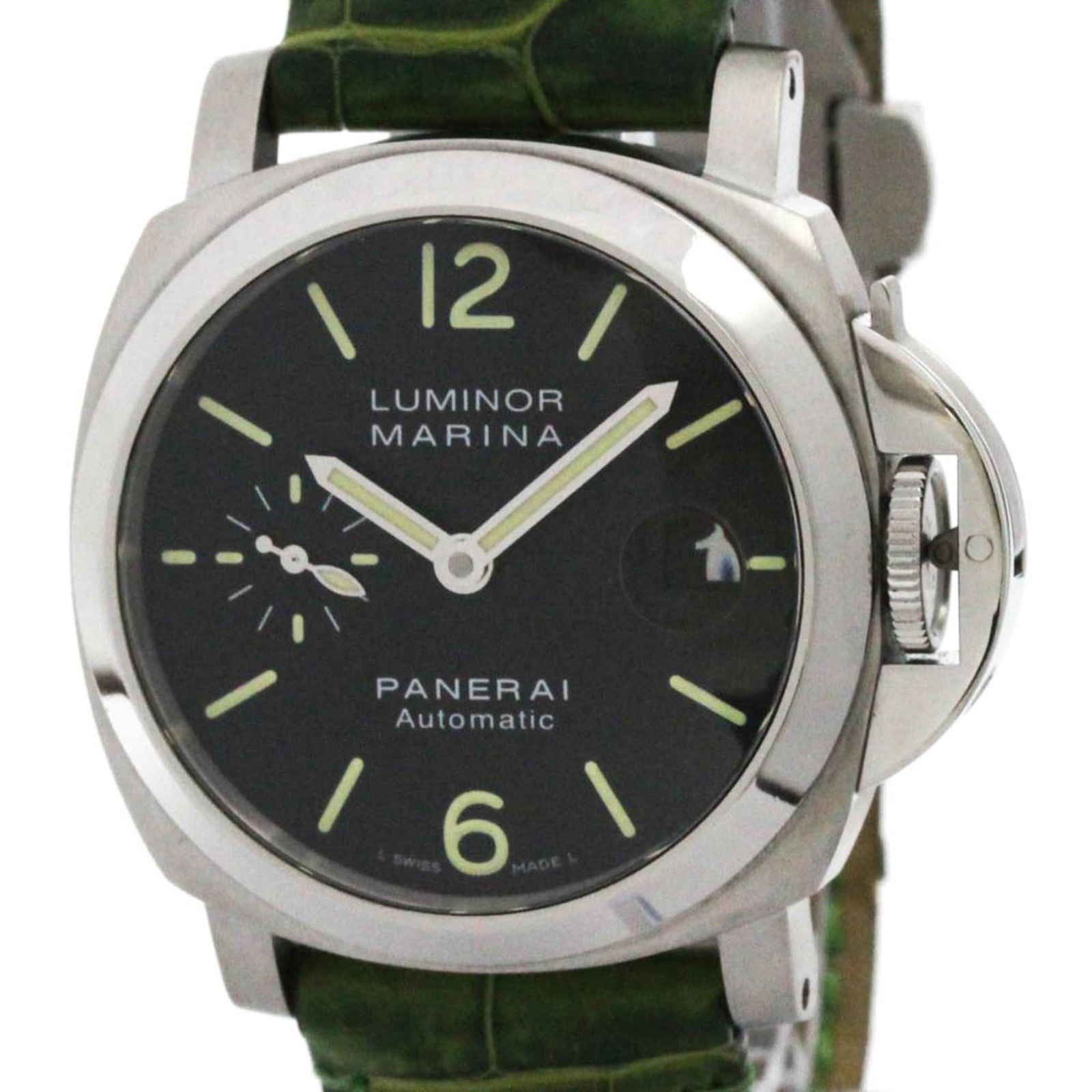 Wristwatch Panerai: Wristwatch Panerai This listing features Wristwatch Panerai. Item specifics are provided below. Item Specifics: Brand: Panerai Type: Wristwatch Style: Sport Gender: Men Material (Case): Stainless Stee