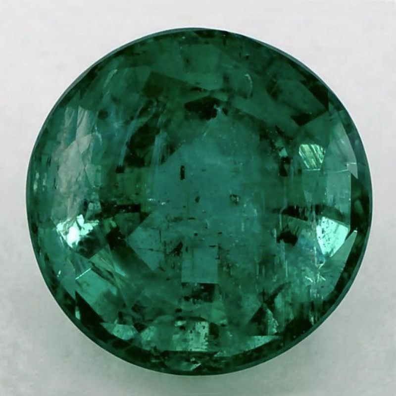 Loose Emerald Gemstone - Round 1.54ct Green SI (1 of 1)