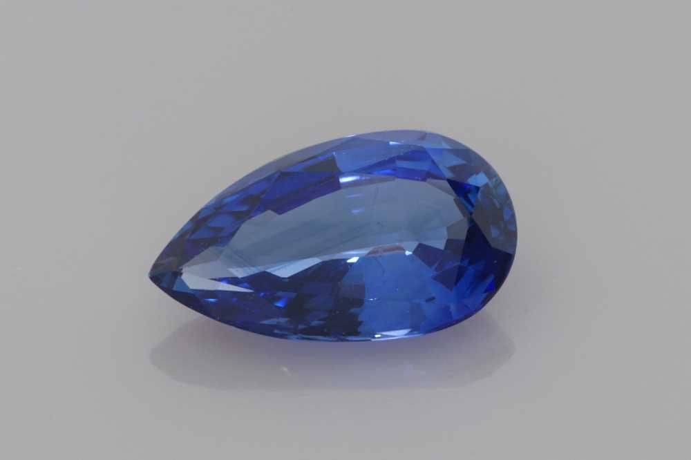 Loose Sapphire Gemstone - Pear 2.03ct Blue EC: Loose Sapphire Gemstone - Pear 2.03ct Blue EC This listing features Loose Sapphire Gemstone - Pear 2.03ct Blue EC. Item specifics are provided below. Item Specifics: Type: Sapphire Carat: 2.03 Cut: Fa