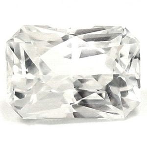 Loose Sapphire Gemstone - Emerald 1.68ct White SI: Loose Sapphire Gemstone - Emerald 1.68ct White SI This listing features Loose Sapphire Gemstone - Emerald 1.68ct White SI. Item specifics are provided below. Item Specifics: Type: Sapphire Carat: