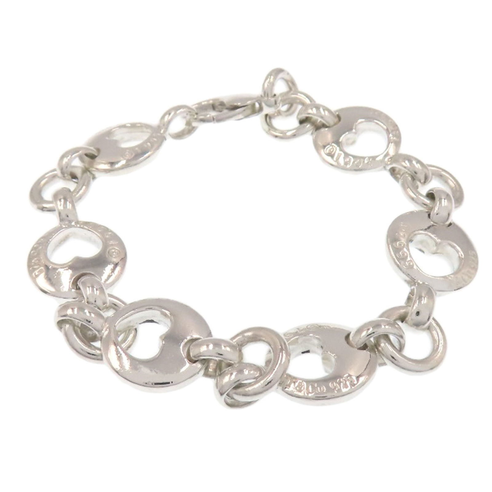Silver Tiffany Charm Bracelet: Silver Tiffany Charm Bracelet This listing features Silver Tiffany Charm Bracelet. Item specifics are provided below. Item Specifics: Brand: Tiffany Type: Charm Bracelet Gender: Women Material: