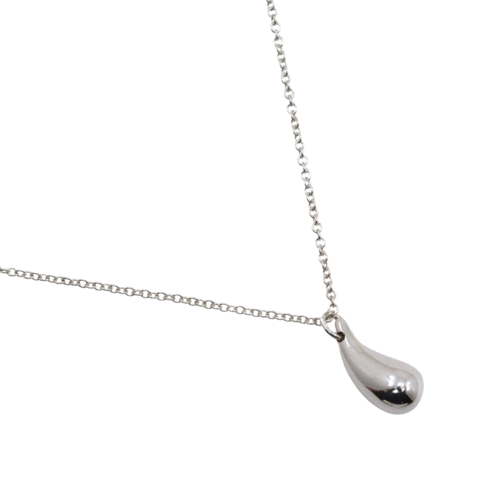 Women's Tiffany & Co. Teardrop Necklace Elsa Peretti Silver 925 Approx. 2.7g: Women's Tiffany & Co. Teardrop Necklace Elsa Peretti Silver 925 Approx. 2.7g This listing features Women's Tiffany & Co. Teardrop Necklace Elsa Peretti Silver 925 Approx. 2.7g. Item specifics are prov