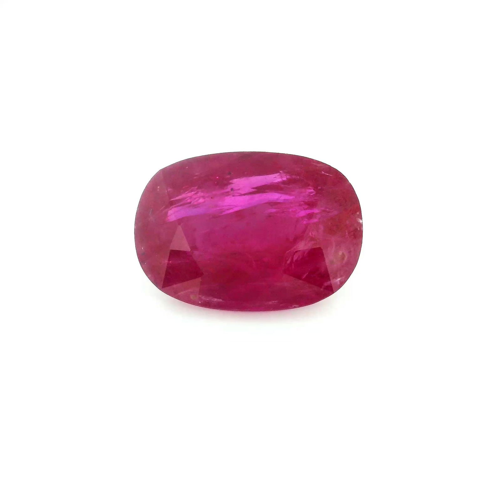 Loose Ruby Gemstone - GSI Cushion 4.16ct Red MI: Loose Ruby Gemstone - GSI Cushion 4.16ct Red MI This listing features Loose Ruby Gemstone - GSI Cushion 4.16ct Red MI. Item specifics are provided below. Item Specifics: Type: Ruby Carat: 4.16 Cut: Fa