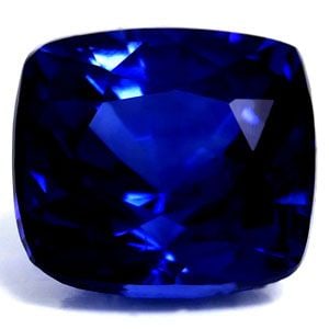 Loose Sapphire Gemstone - Cushion 1.16ct Blue EC (1 of 1)