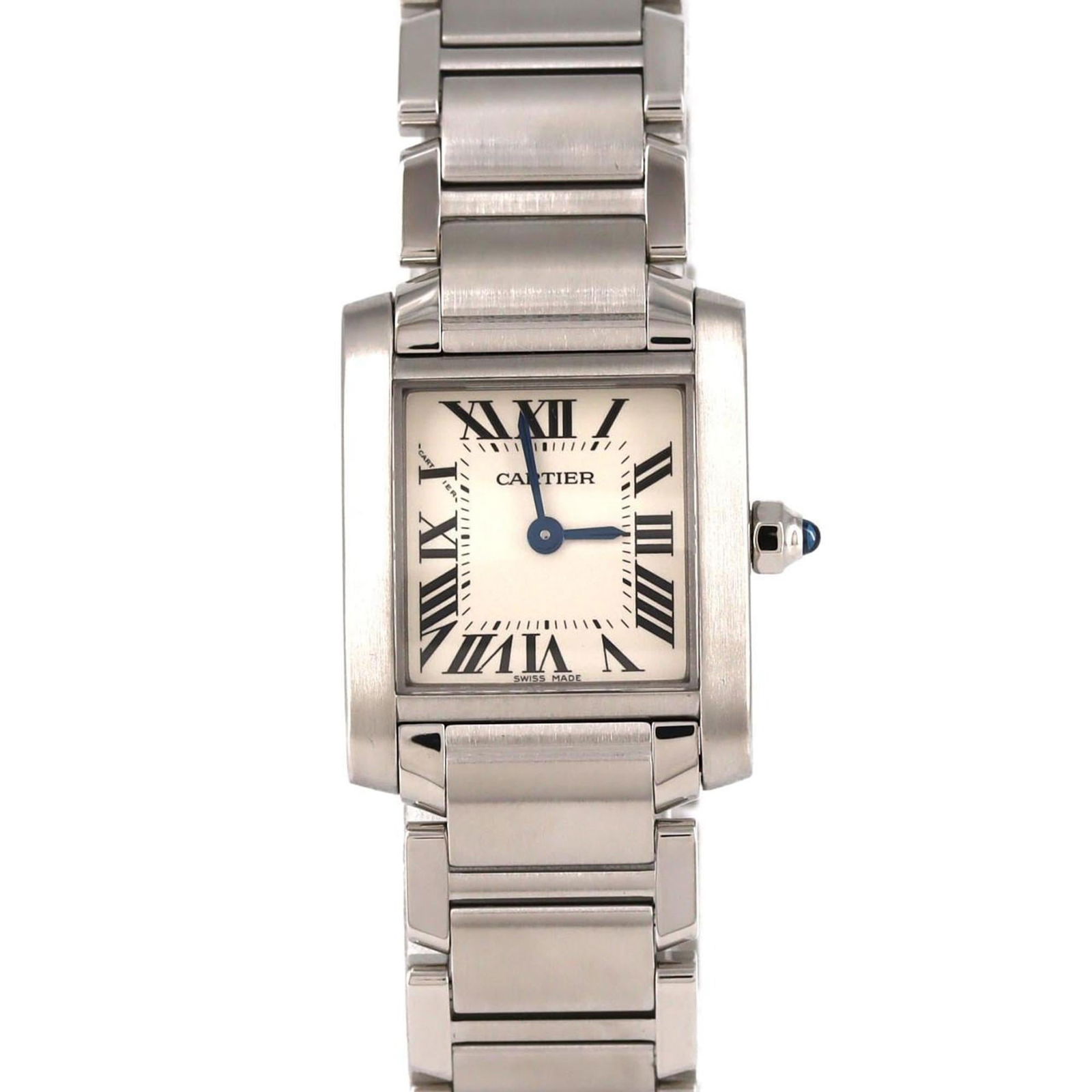 Wristwatch Cartier: Wristwatch Cartier This listing features Wristwatch Cartier. Item specifics are provided below. Item Specifics: Brand: Cartier Type: Wristwatch Gender: Women Material (Case): Stainless Steel Material