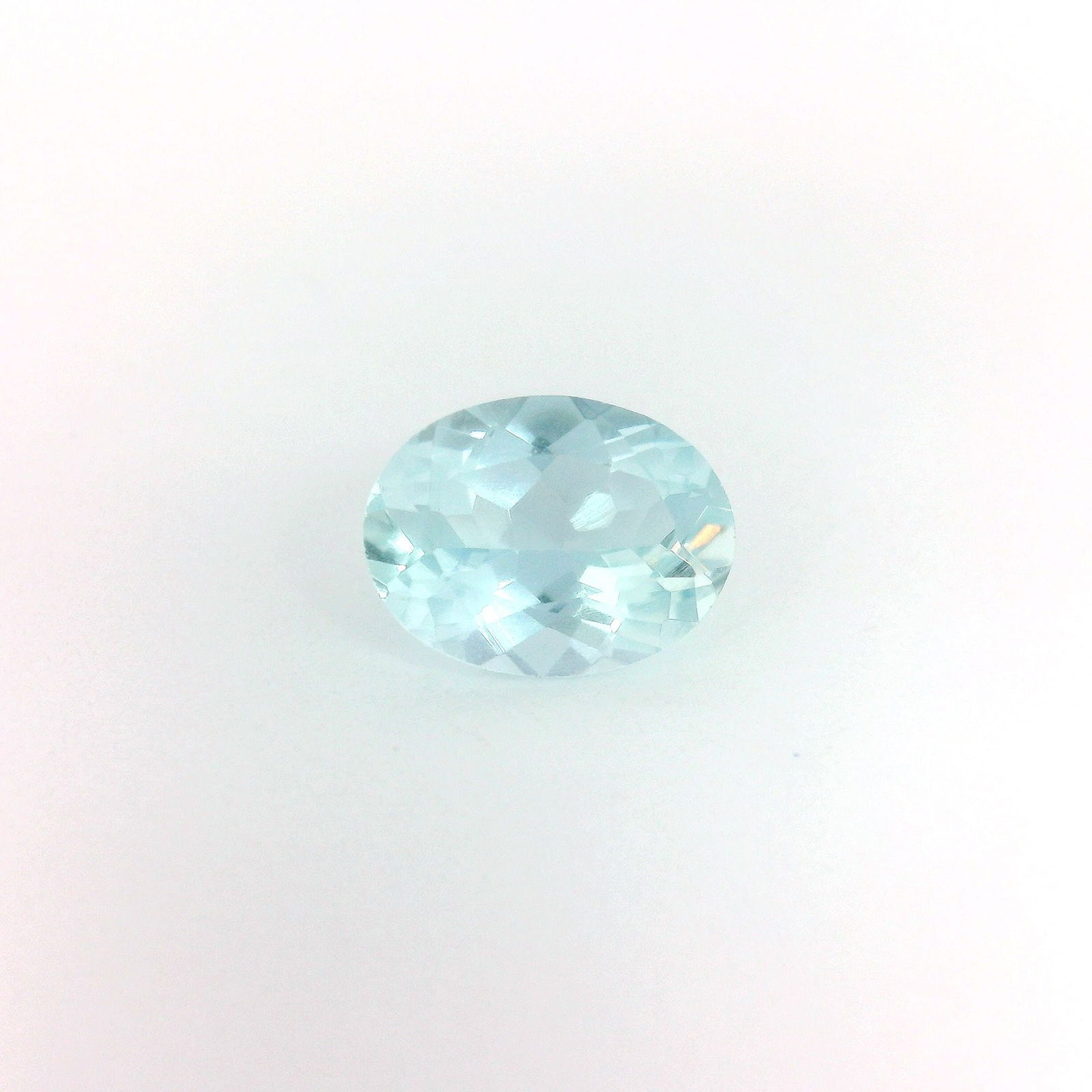Loose Aquamarine Gemstone - GSI Oval 1.35ct Blue EC (1 of 1)