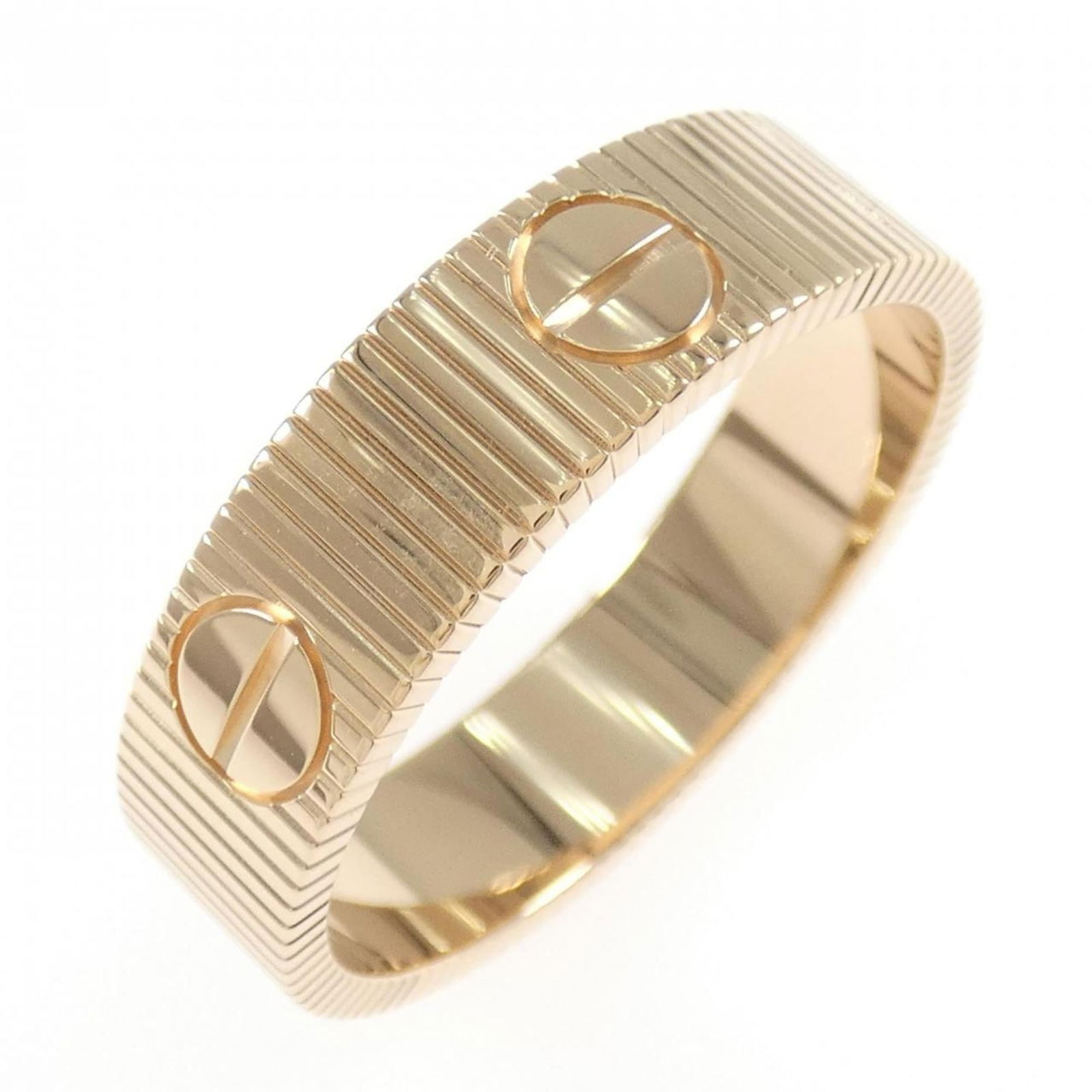 (18K) Cartier Band Ring Pink Gold: (18K) Cartier Band Ring Pink Gold This listing features (18K) Cartier Band Ring Pink Gold. Item specifics are provided below. Item Specifics: Brand: Cartier Type: Band Ring Gender: Women,Men Color: Pi