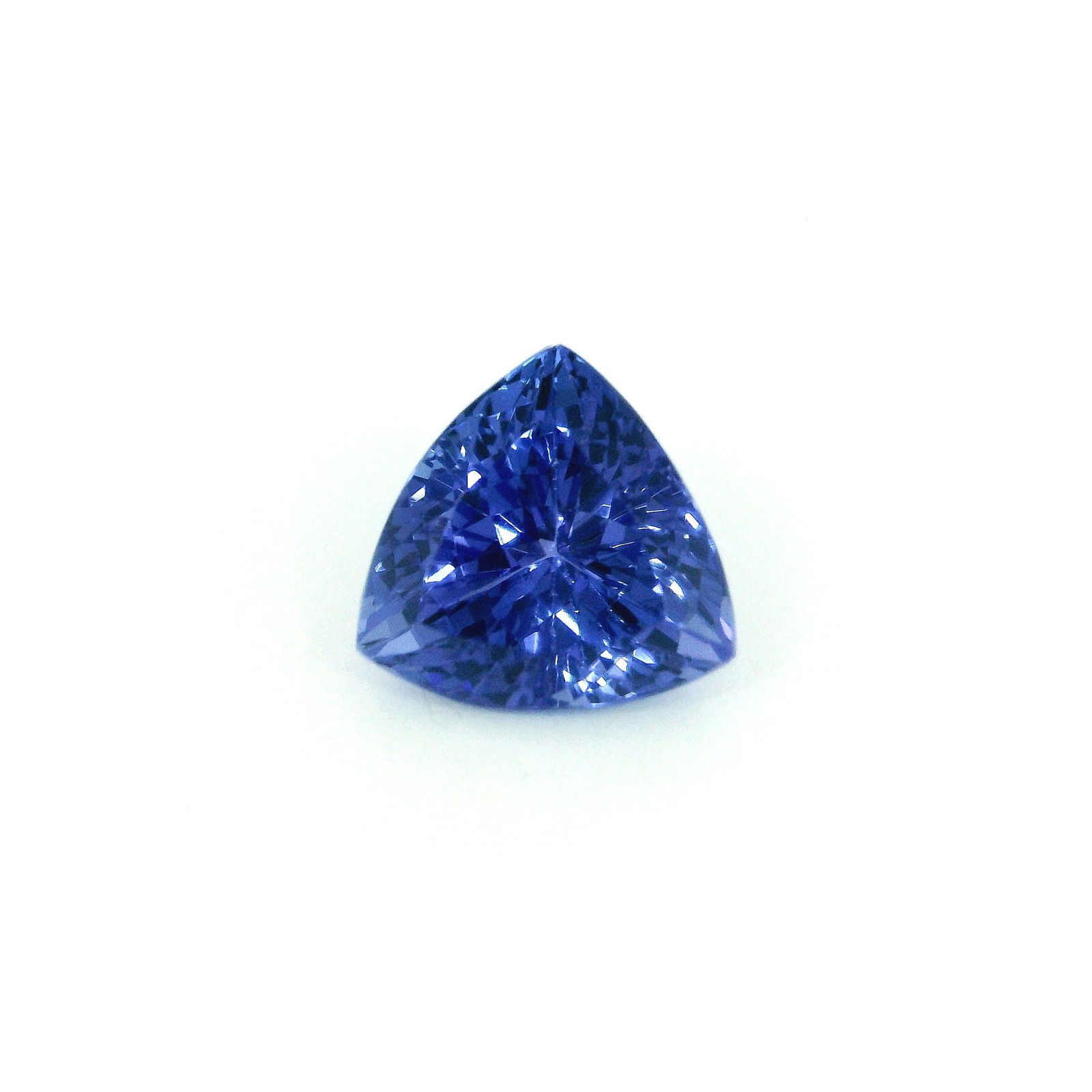 Loose Tanzanite Gemstone - GSI Triangular 2.86ct Blue EC (1 of 1)