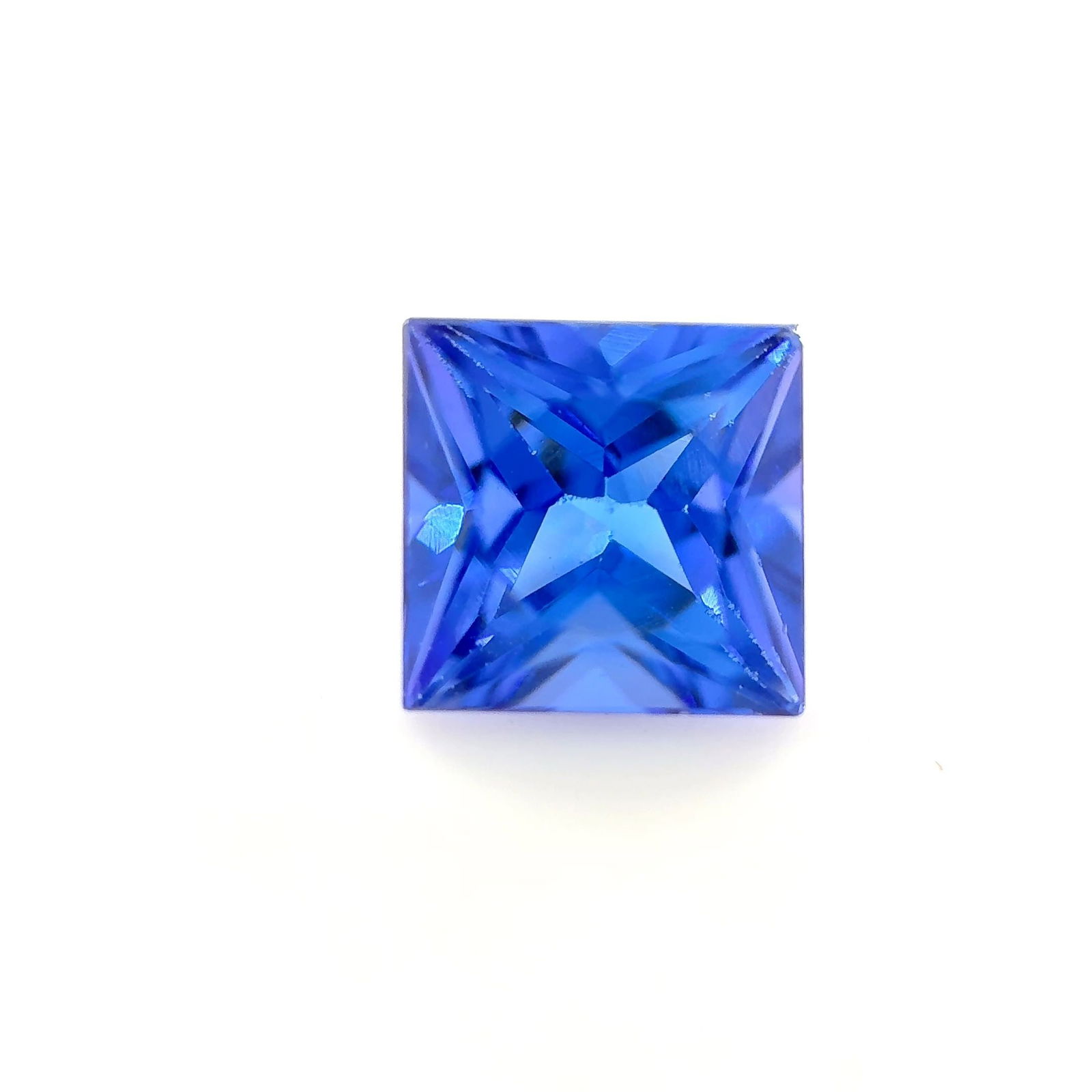 Loose Tanzanite Gemstone - Princess 1.63ct Blue EC (1 of 1)