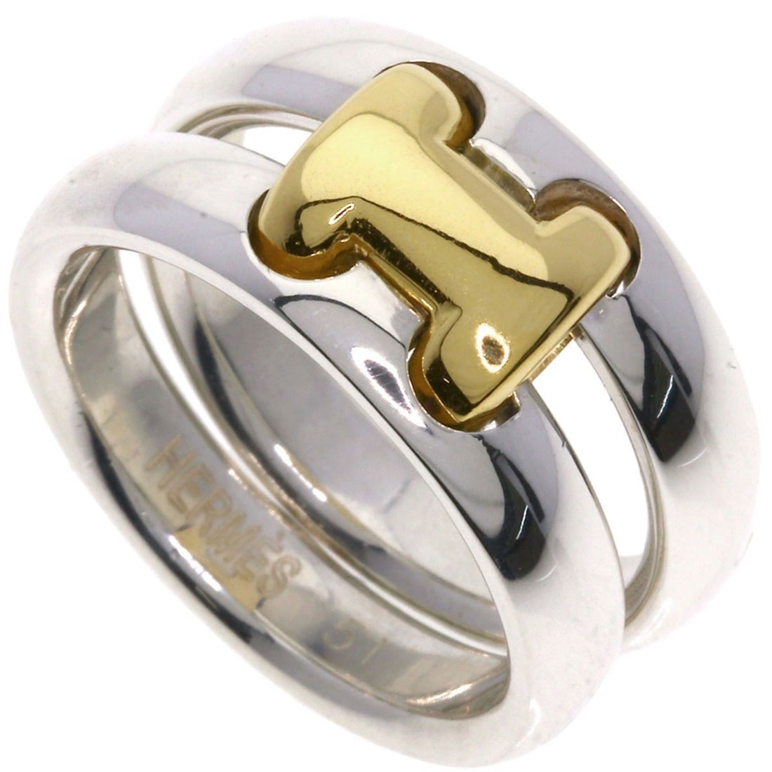 SV HERMES Oramp Ring K18 Yellow Gold: SV HERMES Oramp Ring K18 Yellow Gold This listing features SV HERMES Oramp Ring K18 Yellow Gold. Item specifics are provided below. Item Specifics: Brand: HERMES Style: Ring Material: K18 Yellow Gold