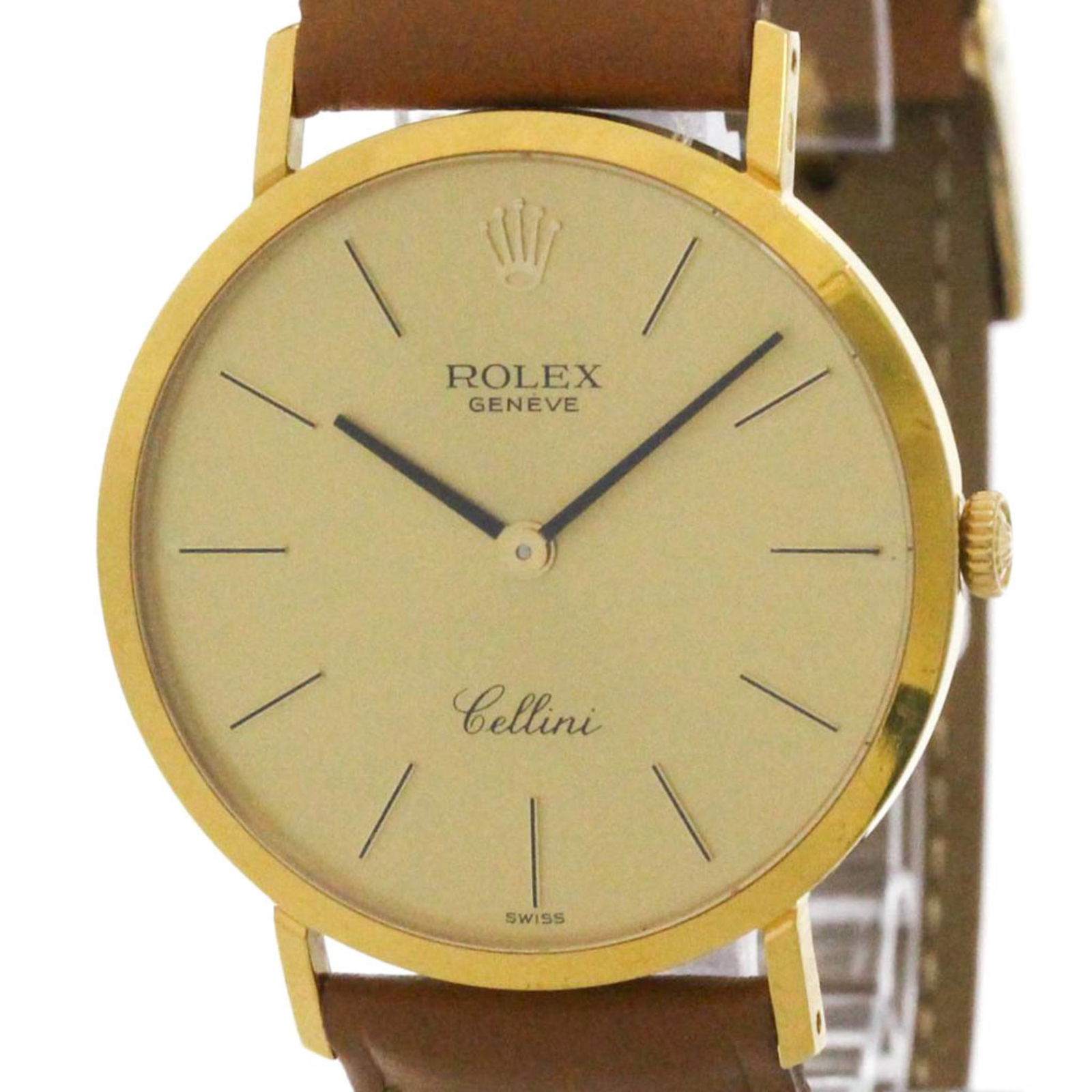 Wristwatch Rolex: Wristwatch Rolex This listing features Wristwatch Rolex. Item specifics are provided below. Item Specifics: Brand: Rolex Type: Wristwatch Style: Dress/Formal Gender: Men Material (Case): Yellow Gold (