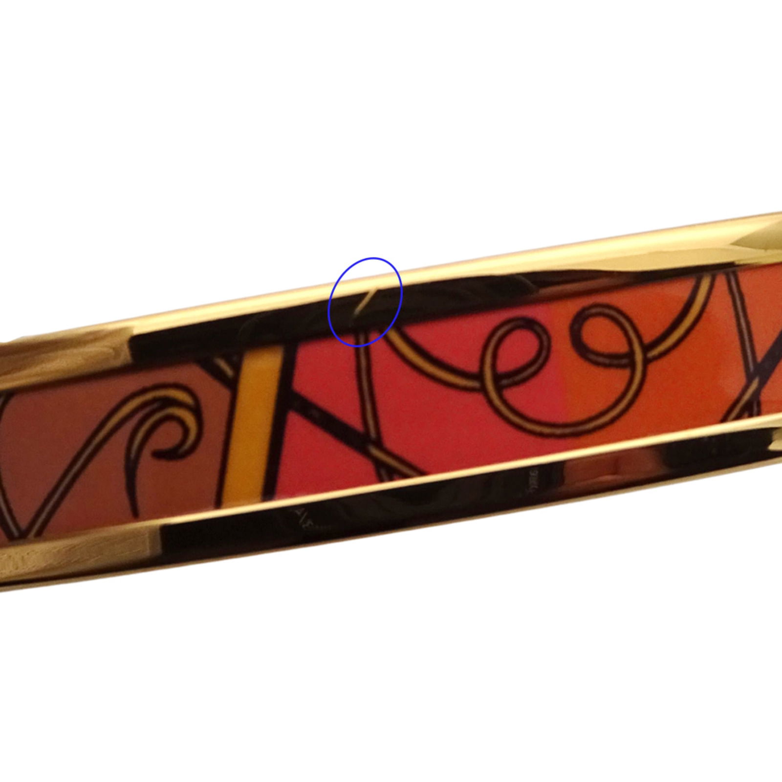 Metal Hermes Bangle - 8