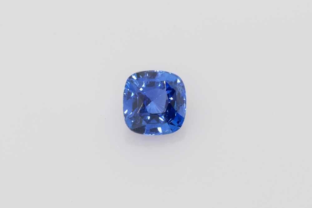 Loose Sapphire Gemstone - Cushion 1.77ct Blue EC: Loose Sapphire Gemstone - Cushion 1.77ct Blue EC This listing features Loose Sapphire Gemstone - Cushion 1.77ct Blue EC. Item specifics are provided below. Item Specifics: Type: Sapphire Carat: 1.77