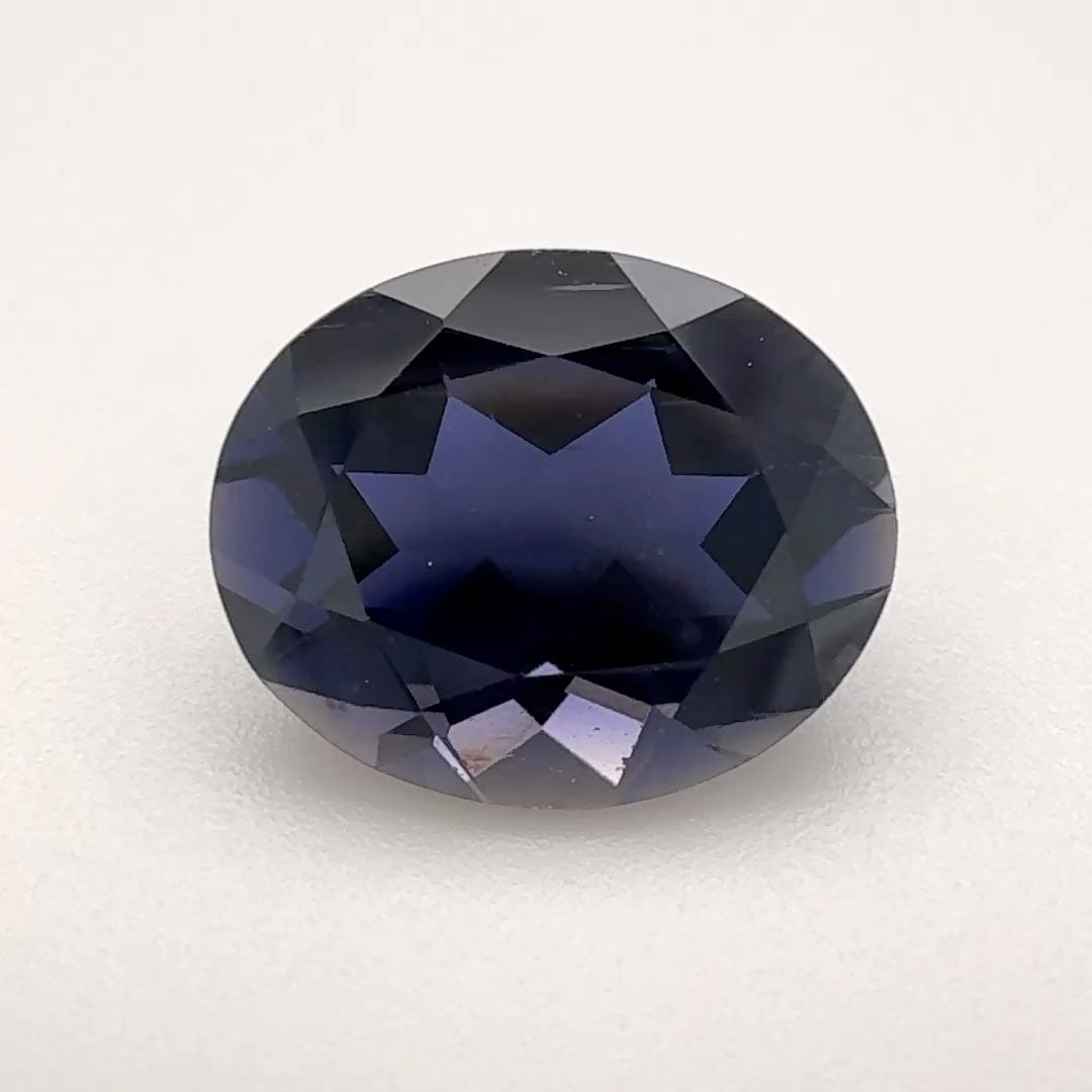 Loose Iolite Gemstone - Oval 2.92ct Blue EC: Loose Iolite Gemstone - Oval 2.92ct Blue EC This listing features Loose Iolite Gemstone - Oval 2.92ct Blue EC. Item specifics are provided below. Item Specifics: Type: Iolite Carat: 2.92 Cut: Faceted