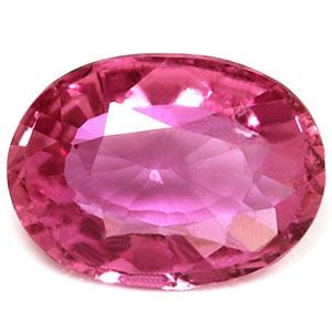 Loose Sapphire Gemstone - Oval 1.22ct Pink SI (1 of 1)
