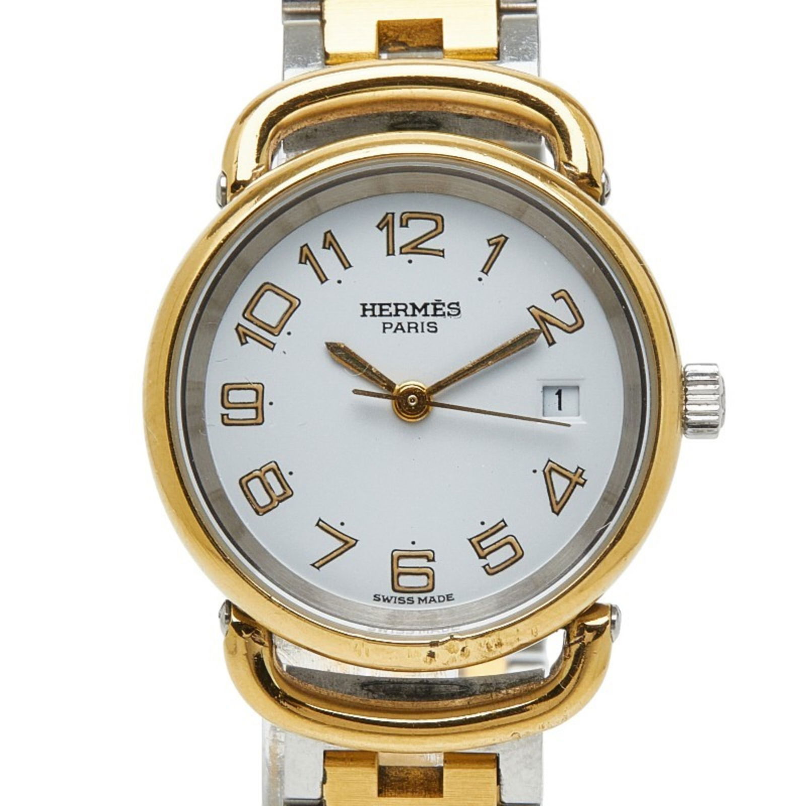 Wristwatch Hermes: Wristwatch Hermes This listing features Wristwatch Hermes. Item specifics are provided below. Item Specifics: Brand: Hermes Type: Wristwatch Gender: Women Display: Analog Material (Case): Gold Plated,