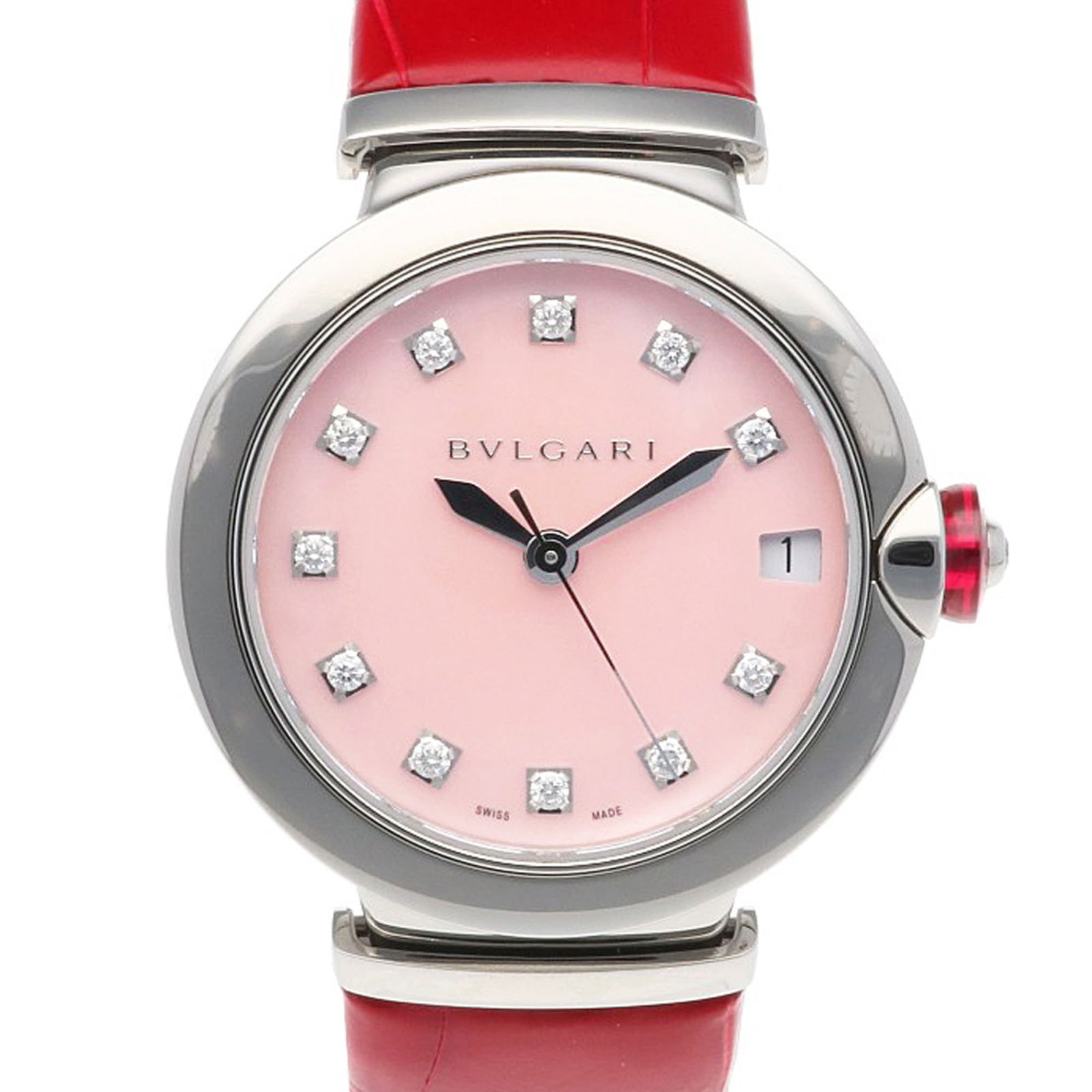 Wristwatch Bvlgari: Wristwatch Bvlgari This listing features Wristwatch Bvlgari. Item specifics are provided below. Item Specifics: Brand: Bvlgari Type: Wristwatch Gender: Women Material (Case): Stainless Steel Color:
