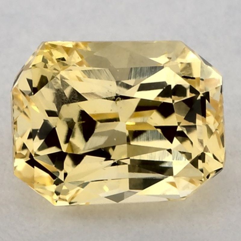 Loose Sapphire Gemstone - Radiant 1.43ct Yellow SI (1 of 1)