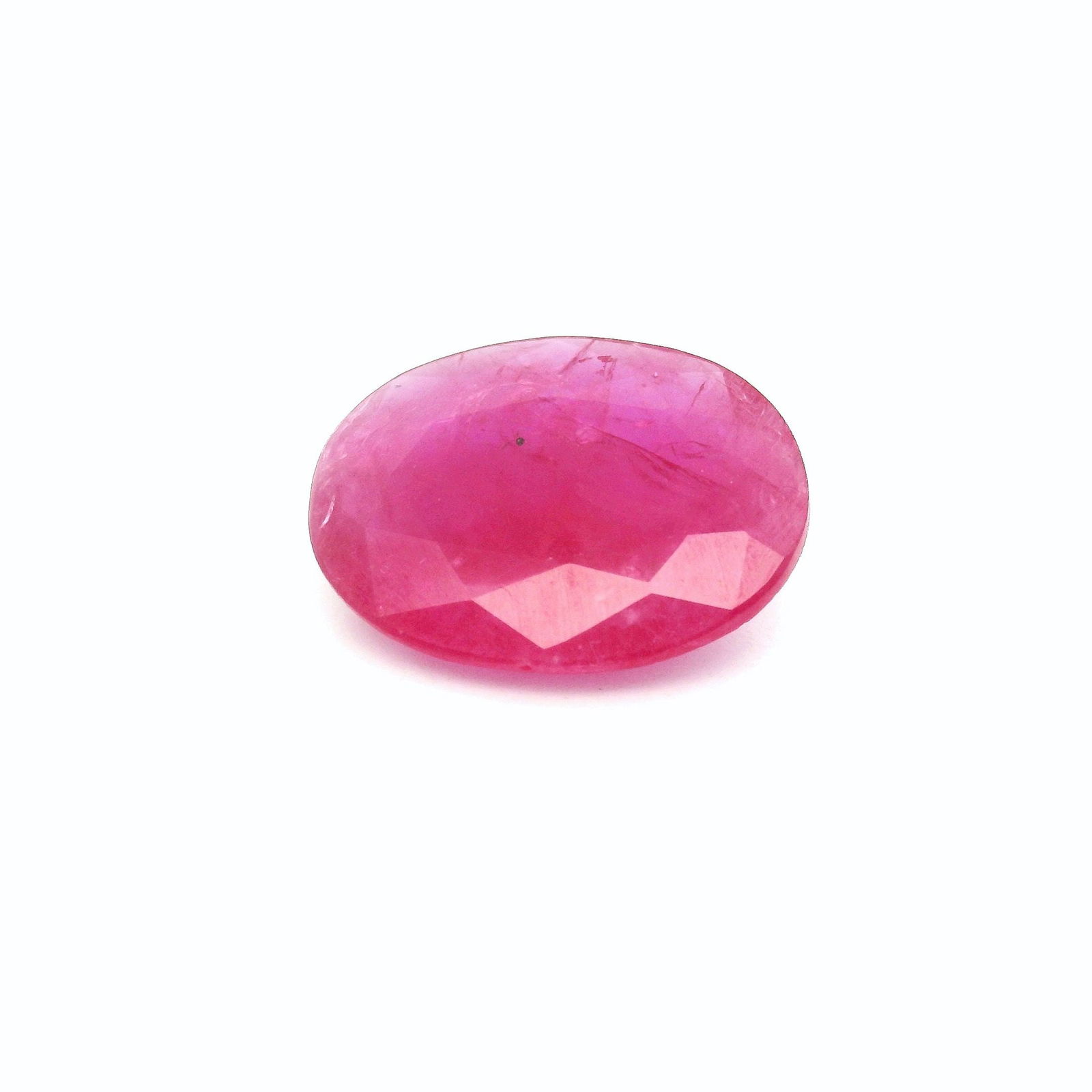 Loose Ruby Gemstone - GSI Oval 3.23ct Red MI (1 of 1)