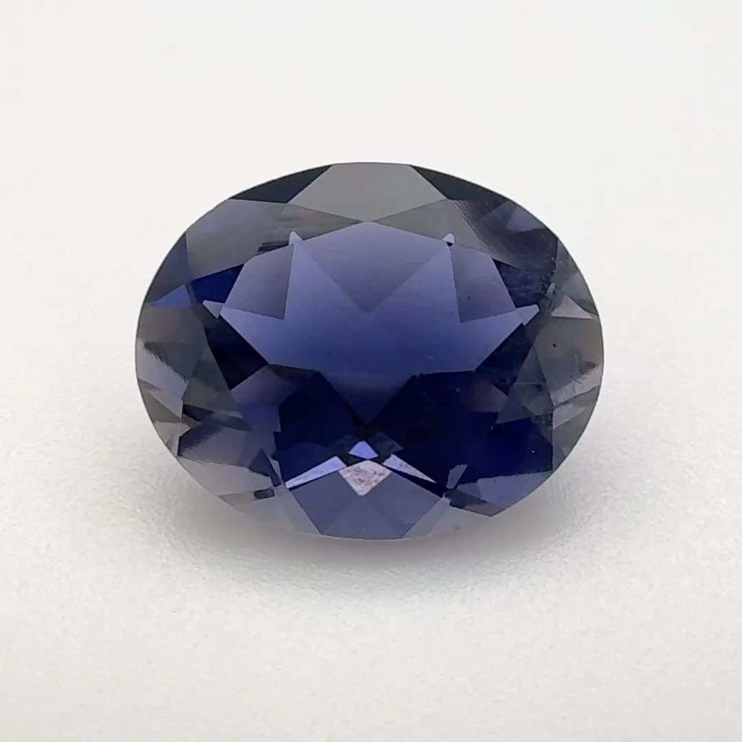Loose Iolite Gemstone - Oval 2.77ct Blue EC: Loose Iolite Gemstone - Oval 2.77ct Blue EC This listing features Loose Iolite Gemstone - Oval 2.77ct Blue EC. Item specifics are provided below. Item Specifics: Type: Iolite Carat: 2.77 Cut: