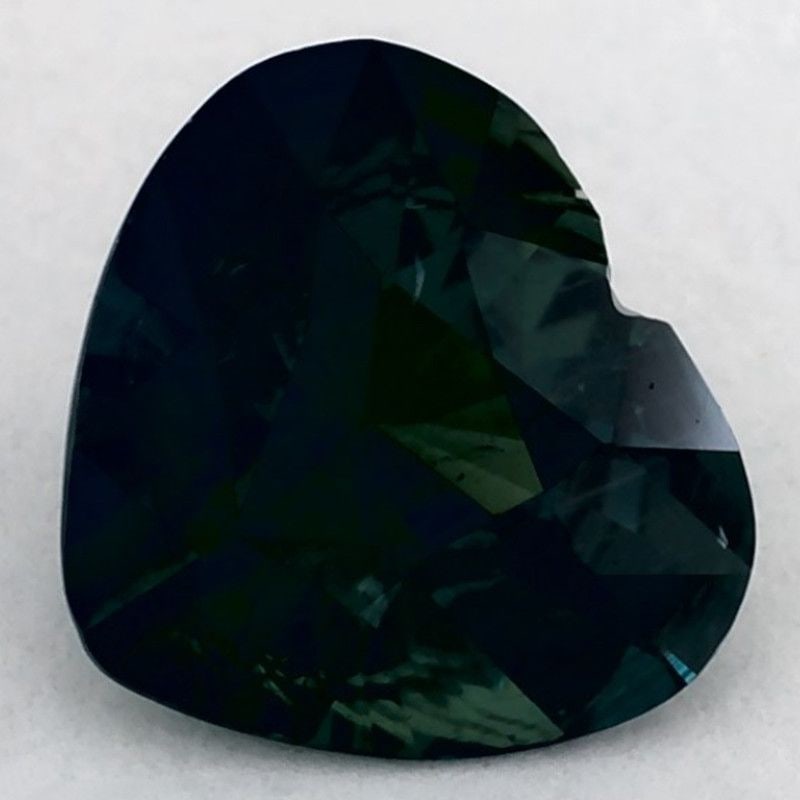 Loose Sapphire Gemstone - Heart 1.31ct Green SI: Loose Sapphire Gemstone - Heart 1.31ct Green SI This listing features Loose Sapphire Gemstone - Heart 1.31ct Green SI. Item specifics are provided below. Item Specifics: Type: Sapphire Carat: 1.31 Cut