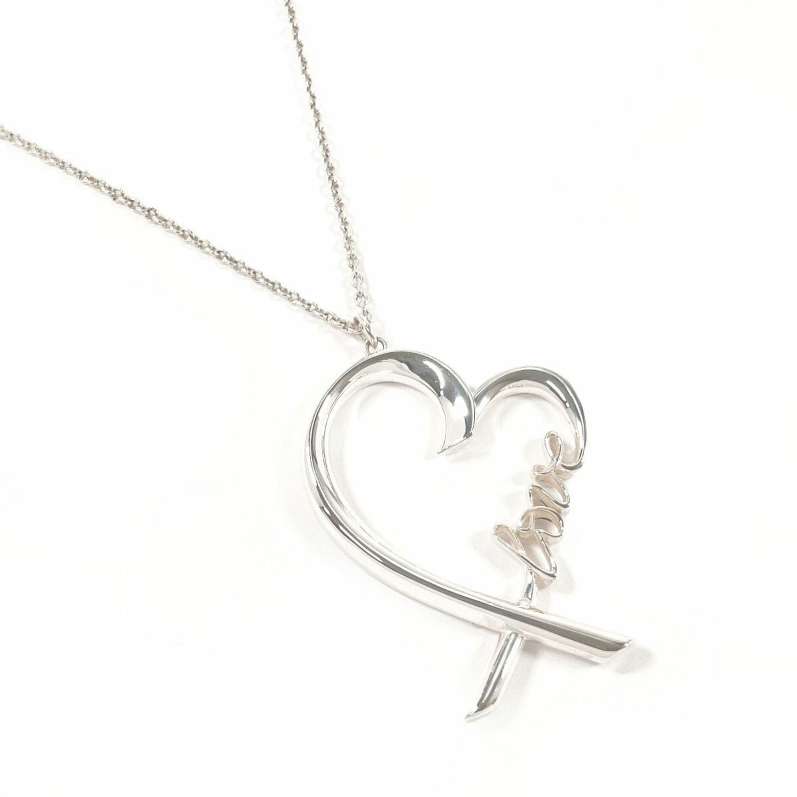 Women TIFFANY & Co. Tiffany Loving Heart Love Paloma Picasso Necklace in 925 Sterling Silver for: Women TIFFANY & Co. Tiffany Loving Heart Love Paloma Picasso Necklace in 925 Sterling Silver for This listing features Women TIFFANY & Co. Tiffany Loving Heart Love Paloma Picasso Necklace in 925 Ster