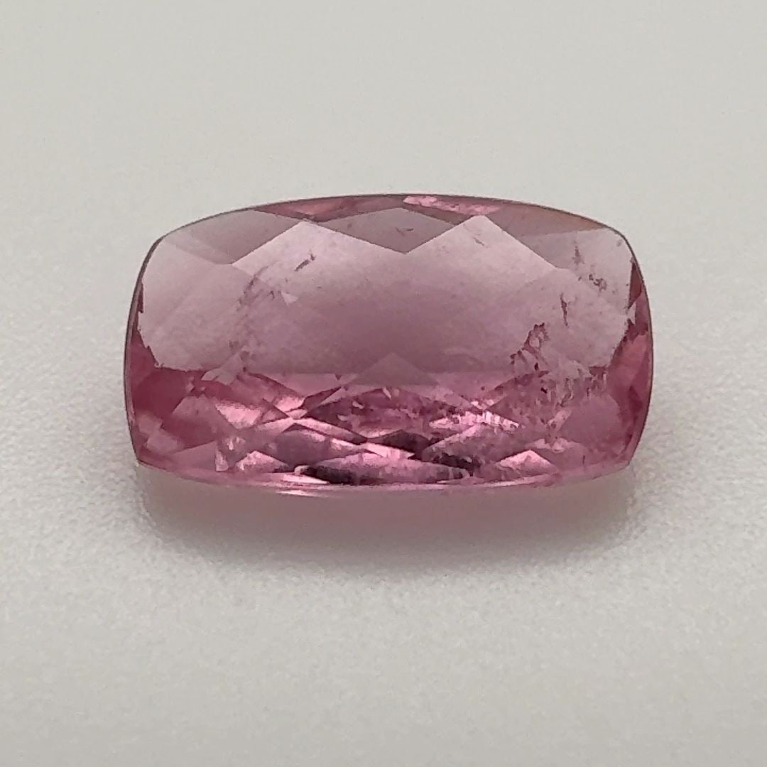 Loose Tourmaline Gemstone - Cushion 2.29ct Pink SI: Loose Tourmaline Gemstone - Cushion 2.29ct Pink SI This listing features Loose Tourmaline Gemstone - Cushion 2.29ct Pink SI. Item specifics are provided below. Item Specifics: Type: Tourmaline Carat: