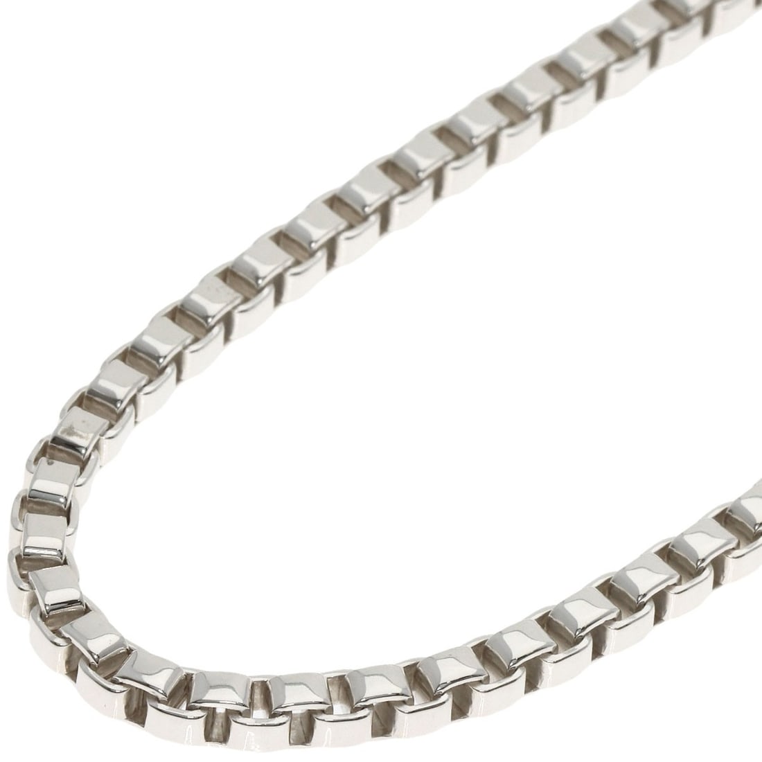 Silver TIFFANY&Co. Venetian Necklace (1 of 7)