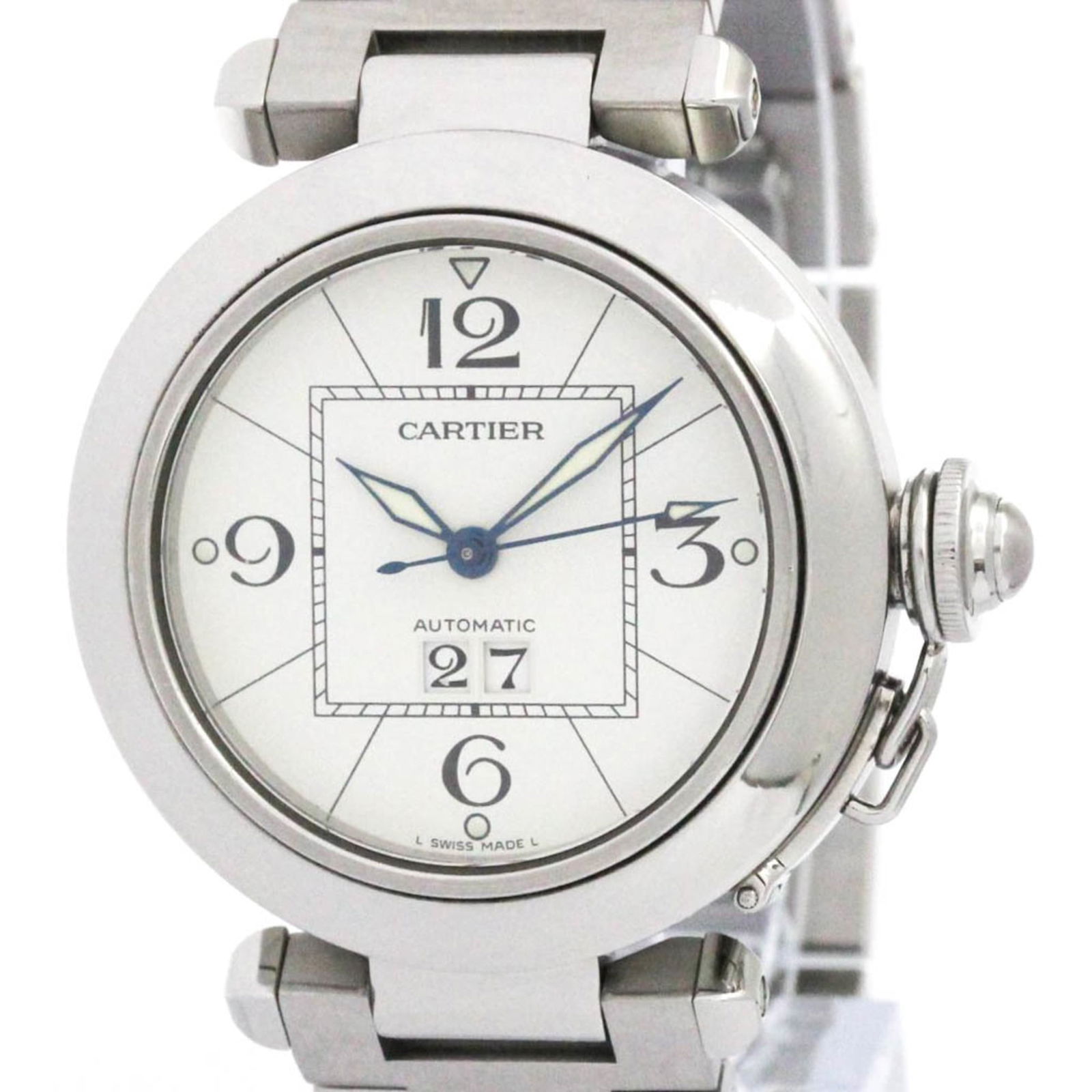 Wristwatch Cartier: Wristwatch Cartier This listing features Wristwatch Cartier. Item specifics are provided below. Item Specifics: Brand: Cartier Type: Wristwatch Style: Dress/Formal Gender: Unisex Material (Case): Stai