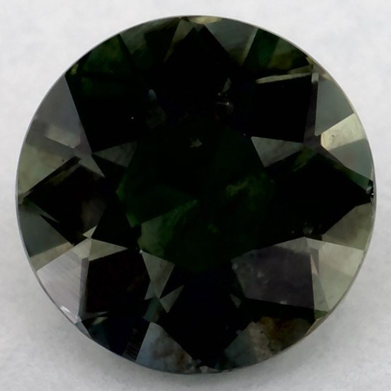 Loose Sapphire Gemstone - Round 1.32ct Green SI (1 of 1)