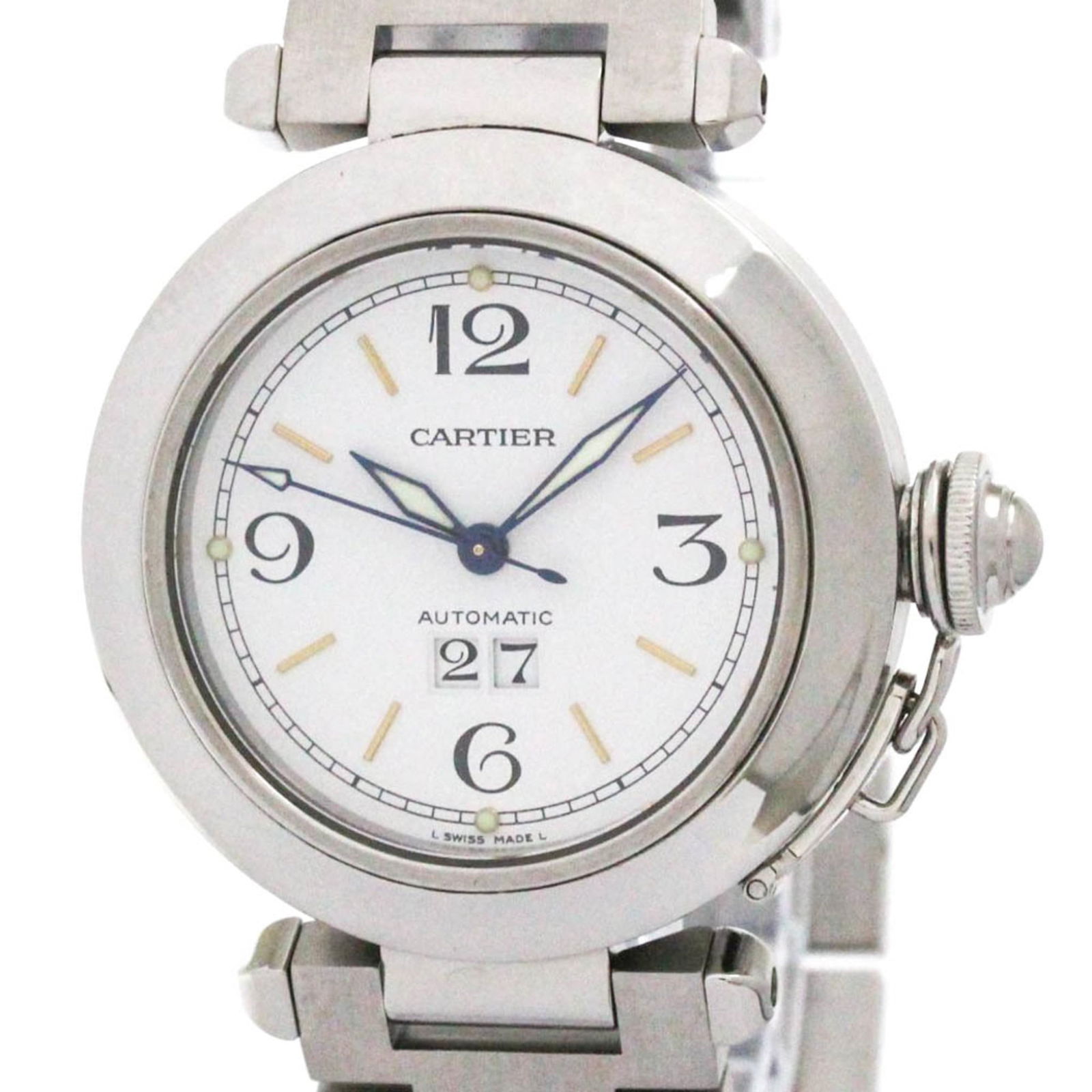 Wristwatch Cartier: Wristwatch Cartier This listing features Wristwatch Cartier. Item specifics are provided below. Item Specifics: Brand: Cartier Type: Wristwatch Style: Dress/Formal Gender: Unisex Material (Case): Stai
