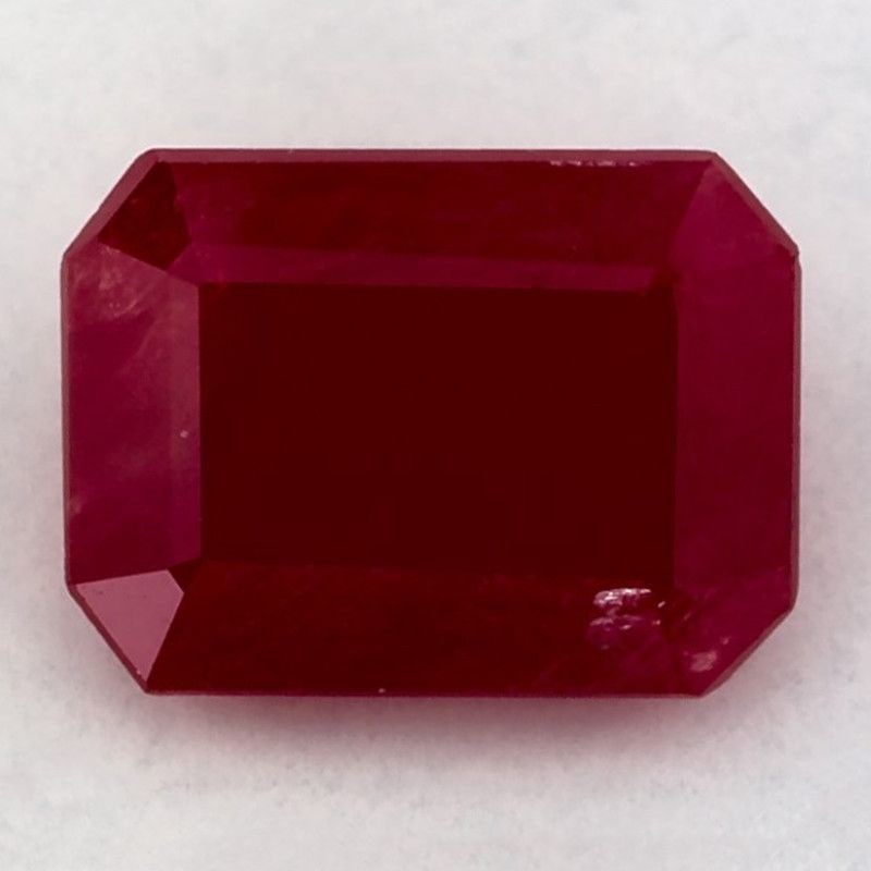 Loose Ruby Gemstone - Octagonal 2.09ct Red SI (1 of 1)