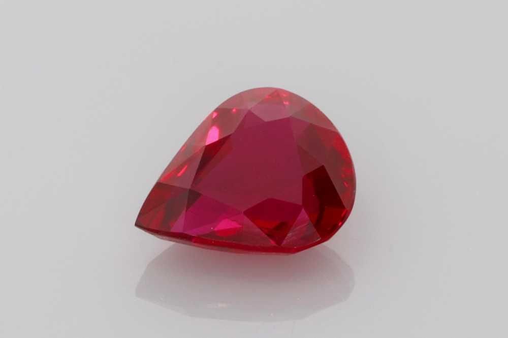 Loose Ruby Gemstone - GRS Pear 3.01ct Red EC: Loose Ruby Gemstone - GRS Pear 3.01ct Red EC This listing features Loose Ruby Gemstone - GRS Pear 3.01ct Red EC. Item specifics are provided below. Item Specifics: Type: Ruby Carat: 3.01 Cut: