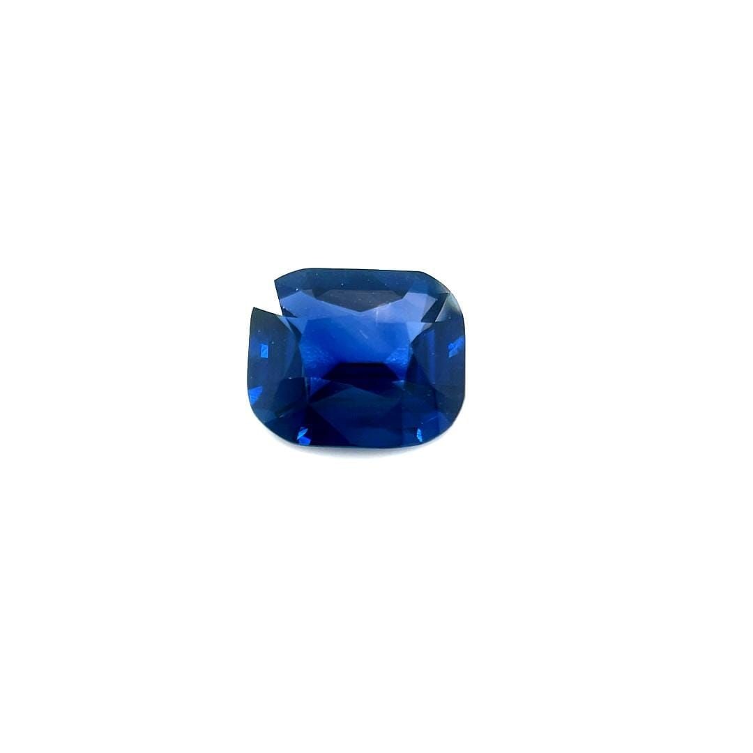 Loose Sapphire Gemstone - Cushion 2.13ct Blue SI: Loose Sapphire Gemstone - Cushion 2.13ct Blue SI This listing features Loose Sapphire Gemstone - Cushion 2.13ct Blue SI. Item specifics are provided below. Item Specifics: Type: Sapphire Carat: 2.13 C