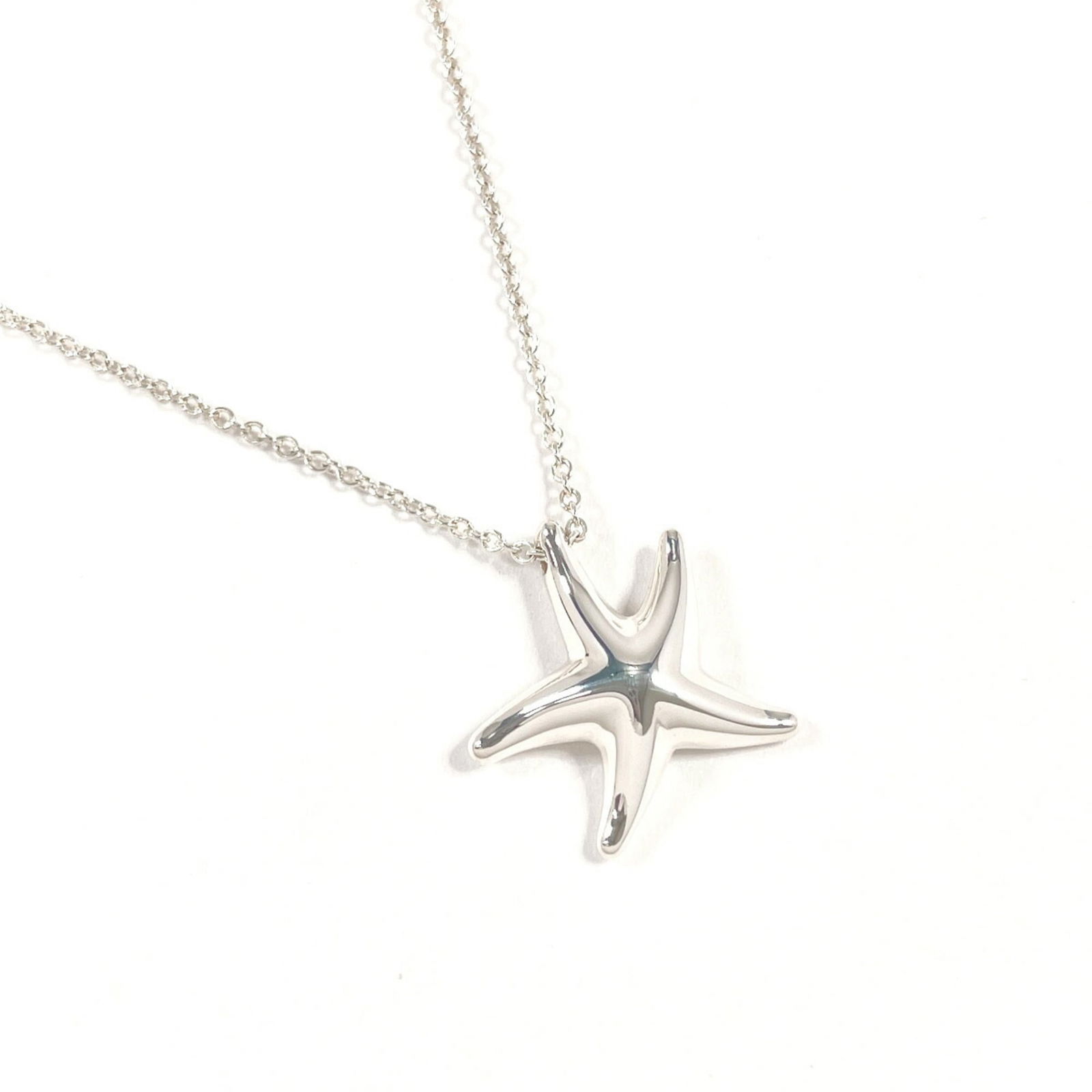 Women TIFFANY & Co. Tiffany Starfish Elsa Peretti Necklace in 925 Sterling Silver for: Women TIFFANY & Co. Tiffany Starfish Elsa Peretti Necklace in 925 Sterling Silver for This listing features Women TIFFANY & Co. Tiffany Starfish Elsa Peretti Necklace in 925 Sterling Silver for. Item