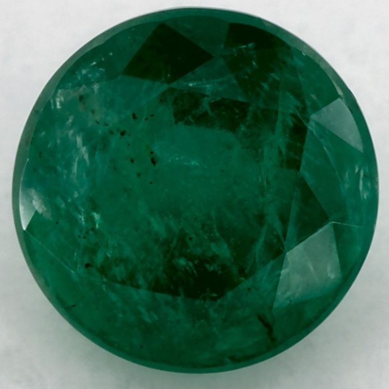 Loose Emerald Gemstone - Round 4.04ct Green SI (1 of 1)