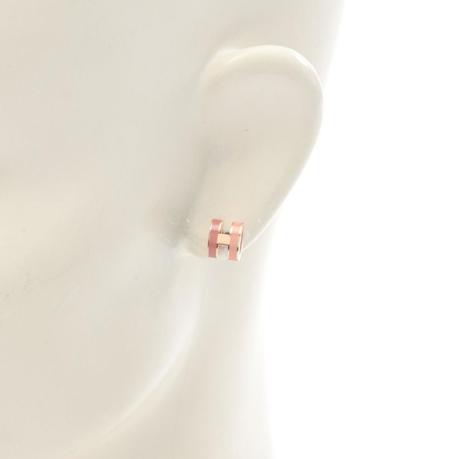 Plating Hermes Stud Earrings Gold - 4