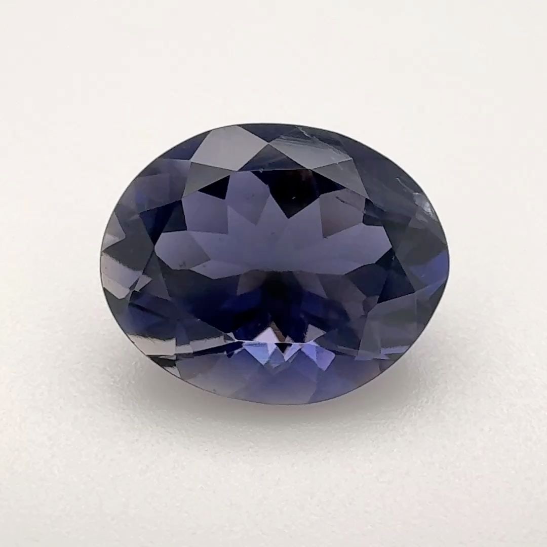 Loose Iolite Gemstone - Oval 3.045ct Blue EC: Loose Iolite Gemstone - Oval 3.045ct Blue EC This listing features Loose Iolite Gemstone - Oval 3.045ct Blue EC. Item specifics are provided below. Item Specifics: Type: Iolite Carat: 3.045 Cut: Facet