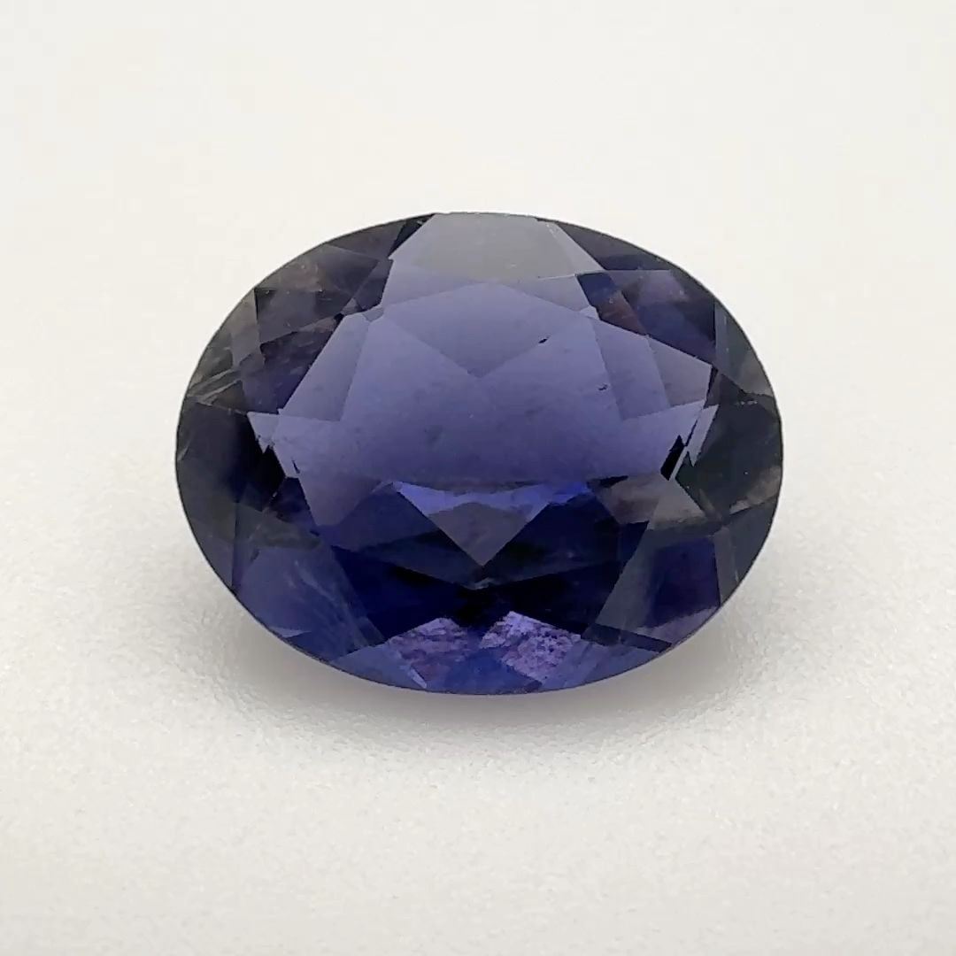 Loose Iolite Gemstone - Oval 2.73ct Blue EC: Loose Iolite Gemstone - Oval 2.73ct Blue EC This listing features Loose Iolite Gemstone - Oval 2.73ct Blue EC. Item specifics are provided below. Item Specifics: Type: Iolite Carat: 2.73 Cut: Faceted