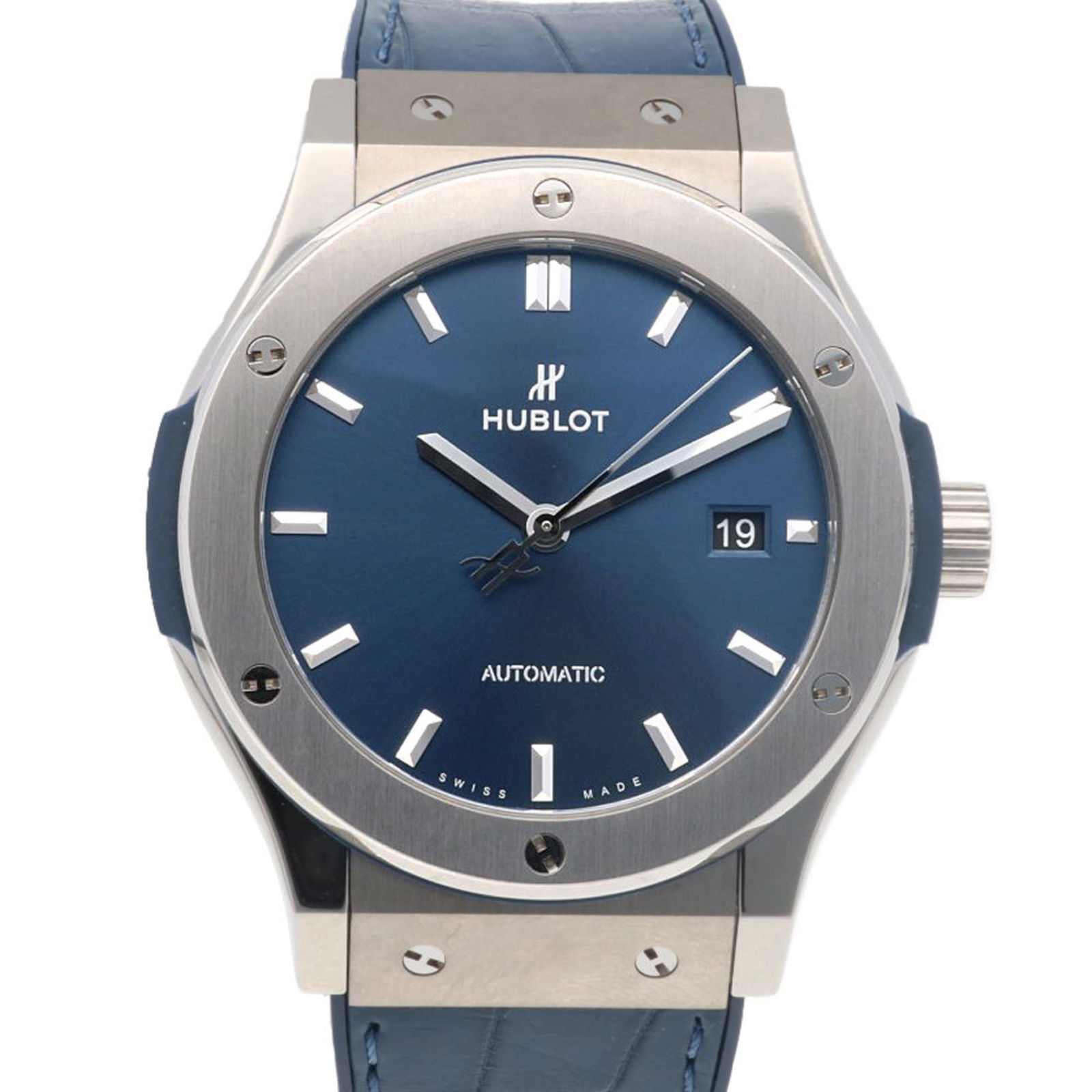 Wristwatch Hublot: Wristwatch Hublot This listing features Wristwatch Hublot. Item specifics are provided below. Item Specifics: Brand: Hublot Type: Wristwatch Gender: Men Display: Analog Material (Case): Titanium Mater