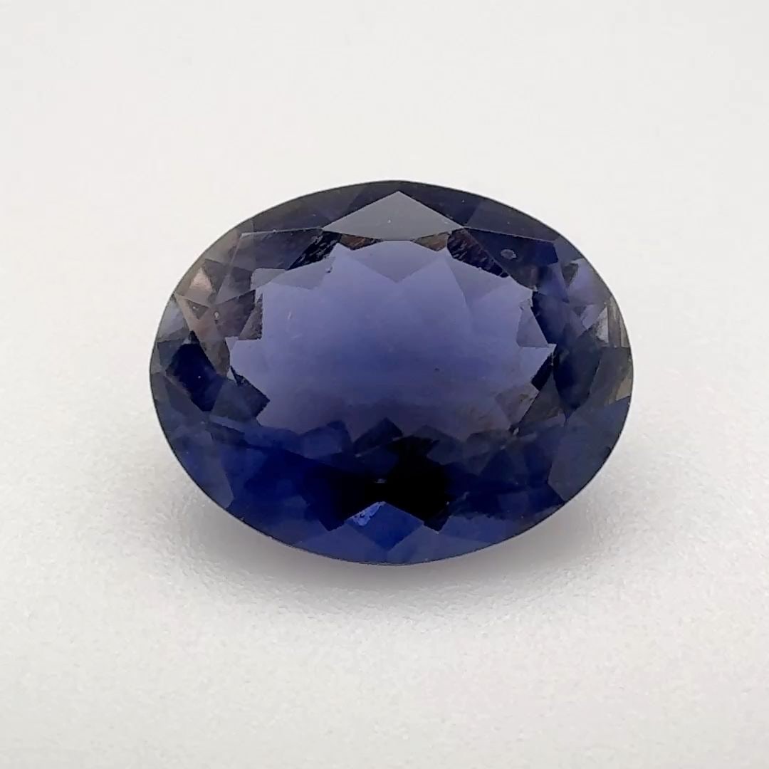 Loose Iolite Gemstone - Oval 2.72ct Blue EC: Loose Iolite Gemstone - Oval 2.72ct Blue EC This listing features Loose Iolite Gemstone - Oval 2.72ct Blue EC. Item specifics are provided below. Item Specifics: Type: Iolite Carat: 2.72 Cut: Faceted