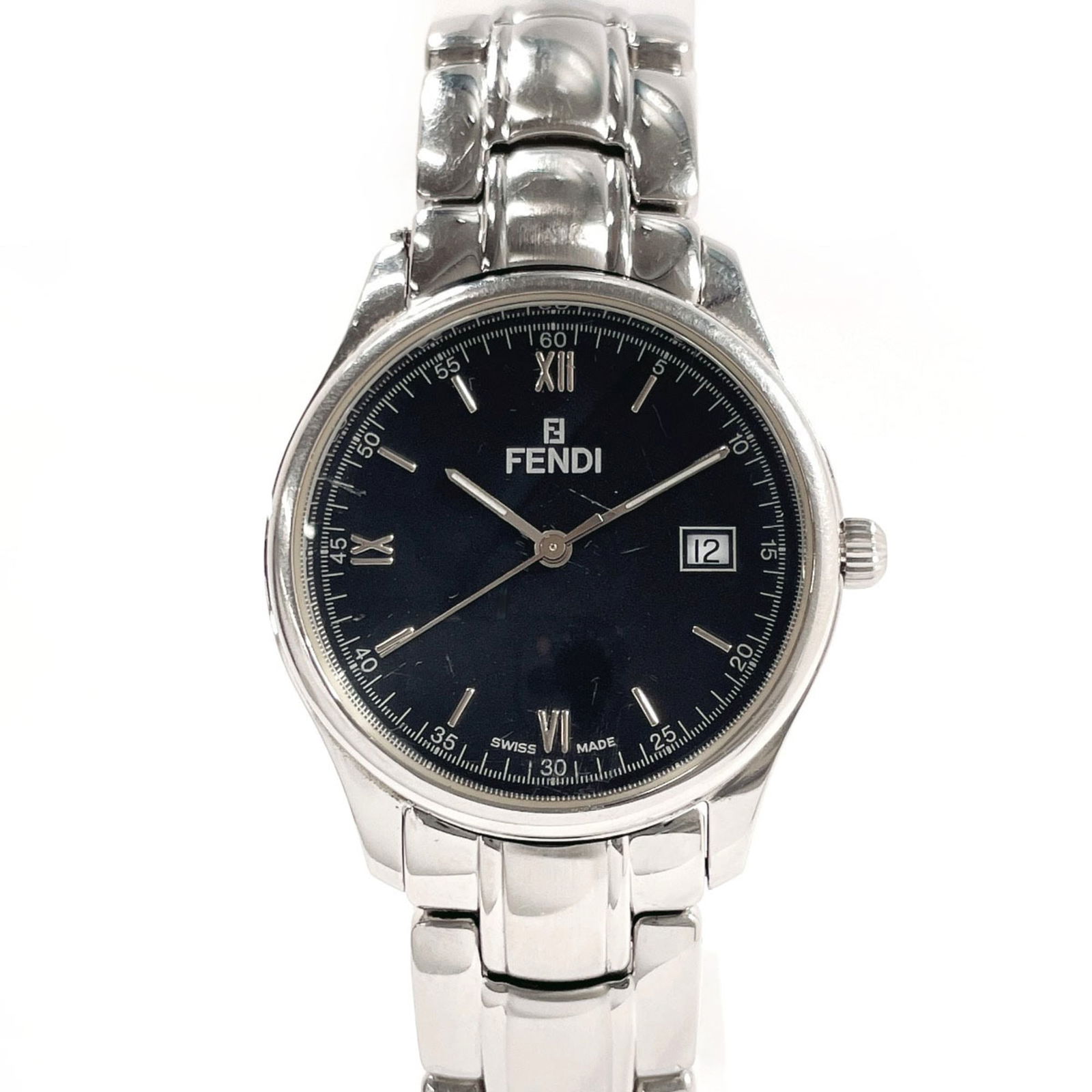 Wristwatch Fendi: Wristwatch Fendi This listing features Wristwatch Fendi. Item specifics are provided below. Item Specifics: Brand: Fendi Type: Wristwatch Gender: Men Material (Case): Stainless Steel Material (Band):