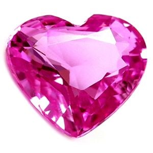 Loose Sapphire Gemstone - Heart 1.04ct Pink EC: Loose Sapphire Gemstone - Heart 1.04ct Pink EC This listing features Loose Sapphire Gemstone - Heart 1.04ct Pink EC. Item specifics are provided below. Item Specifics: Type: Sapphire Carat: 1.04 Cut: