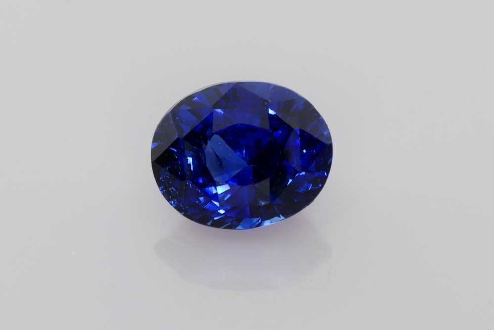 Loose Sapphire Gemstone - GIA Oval 3.13ct Blue SI (1 of 1)