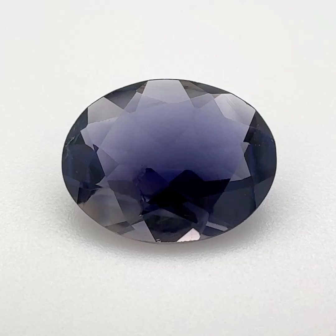 Loose Iolite Gemstone - Oval 2.26ct Blue EC: Loose Iolite Gemstone - Oval 2.26ct Blue EC This listing features Loose Iolite Gemstone - Oval 2.26ct Blue EC. Item specifics are provided below. Item Specifics: Type: Iolite Carat: 2.26 Cut: Faceted
